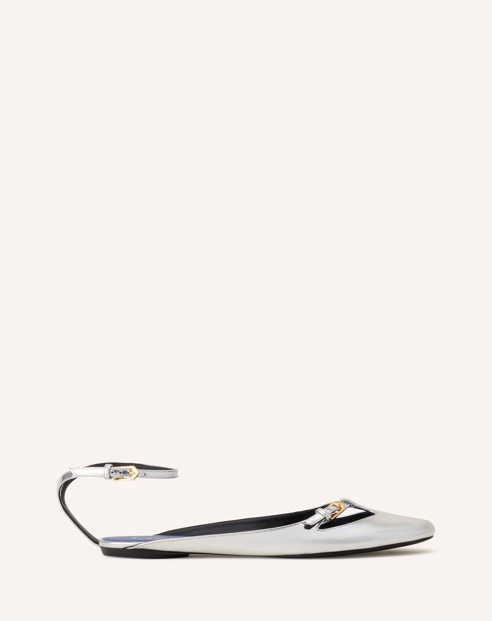 THE MARY-JANE BALLERINA IN SPECCHIO LEATHER