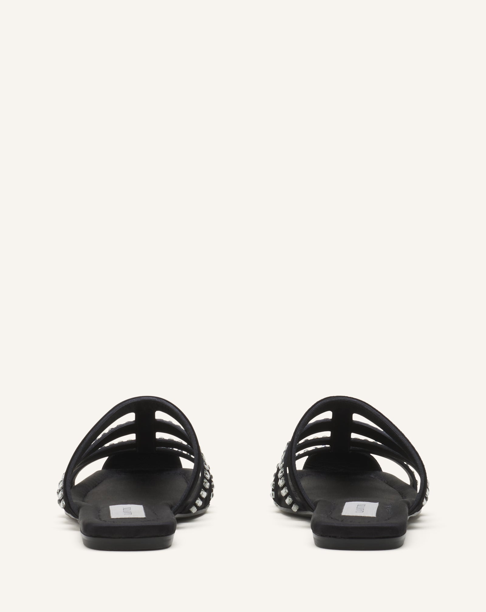 BLACK CELESTE SANDALS