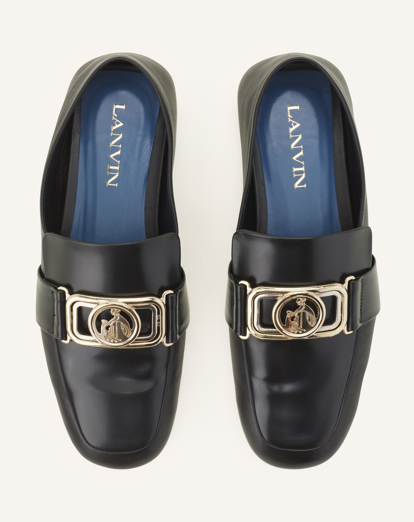 BLACK MOTHER & DAUGHTER SLIP-ON