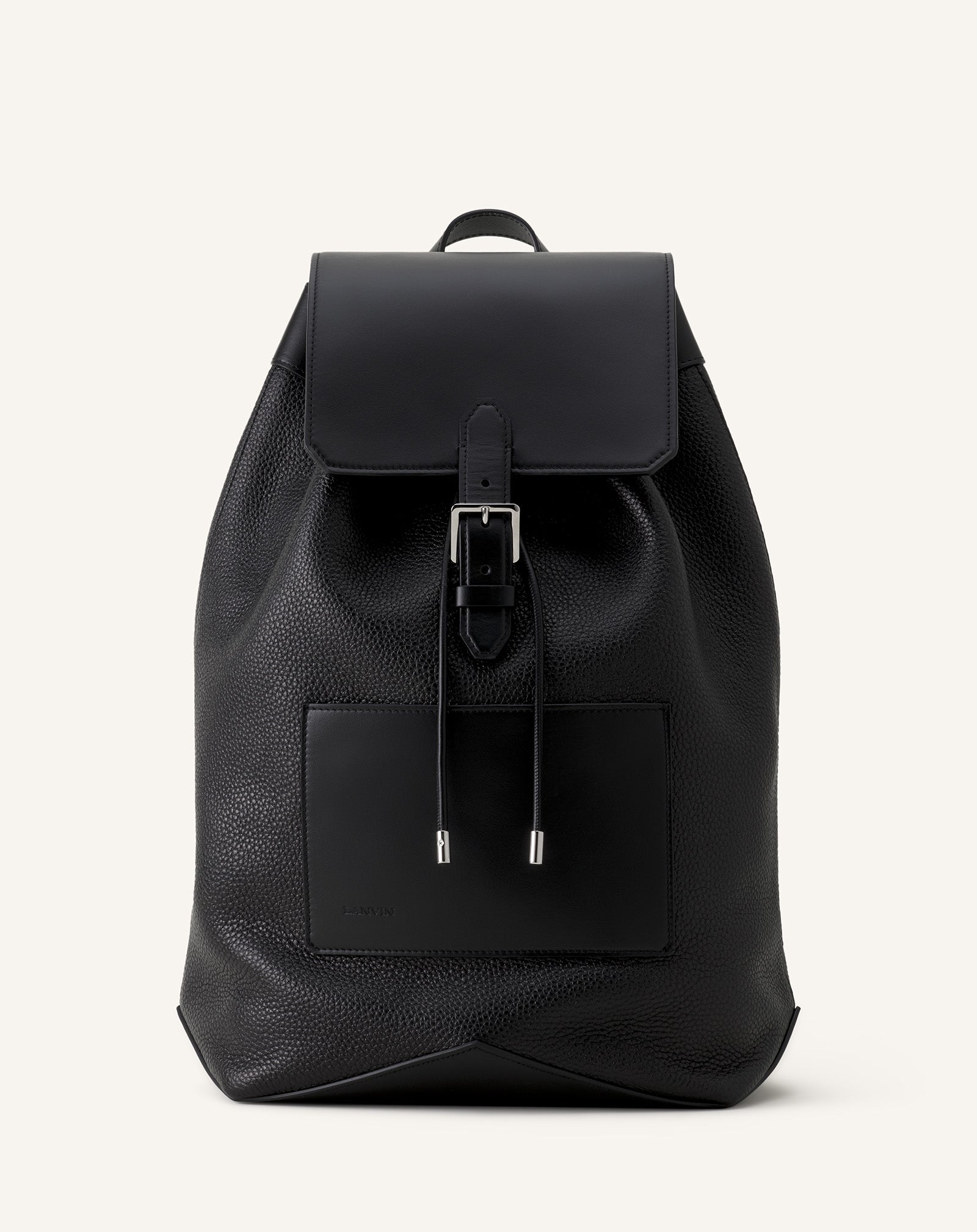 CATCH BY LANVIN LEATHER BACKPACK
