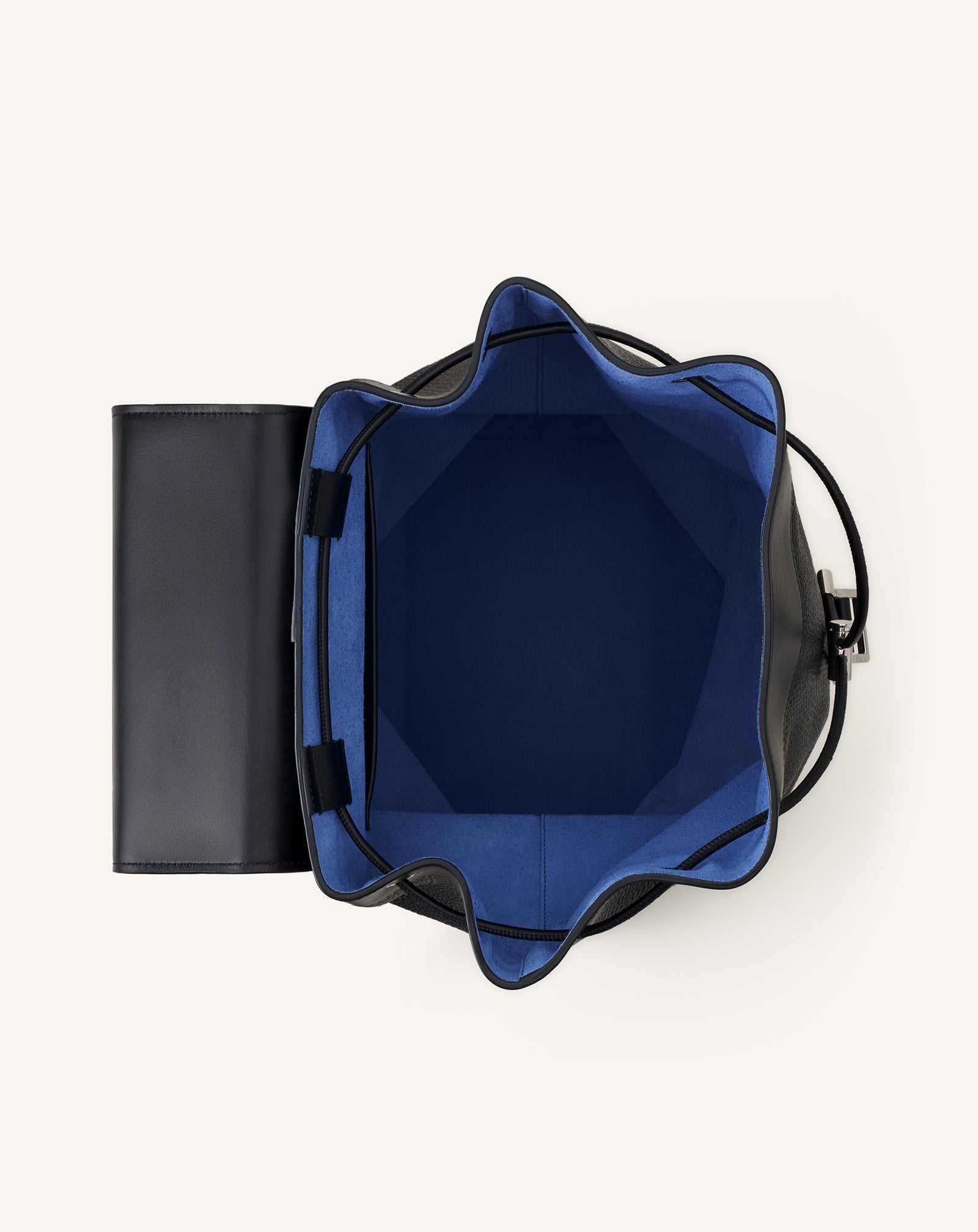 CATCH BY LANVIN LEATHER BACKPACK