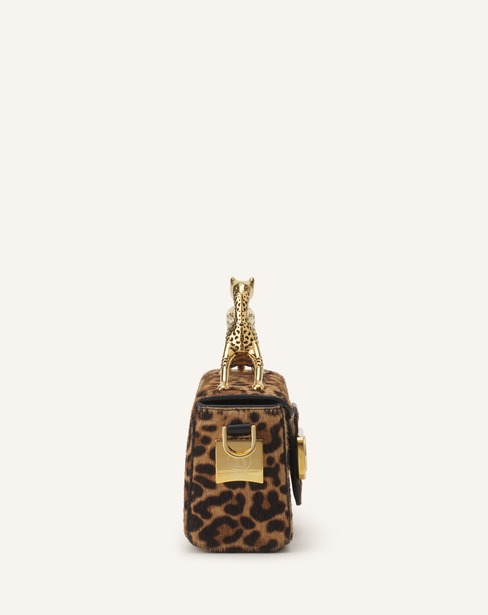 PENCIL CAT NANO BAG IN LEOPARD PRINT