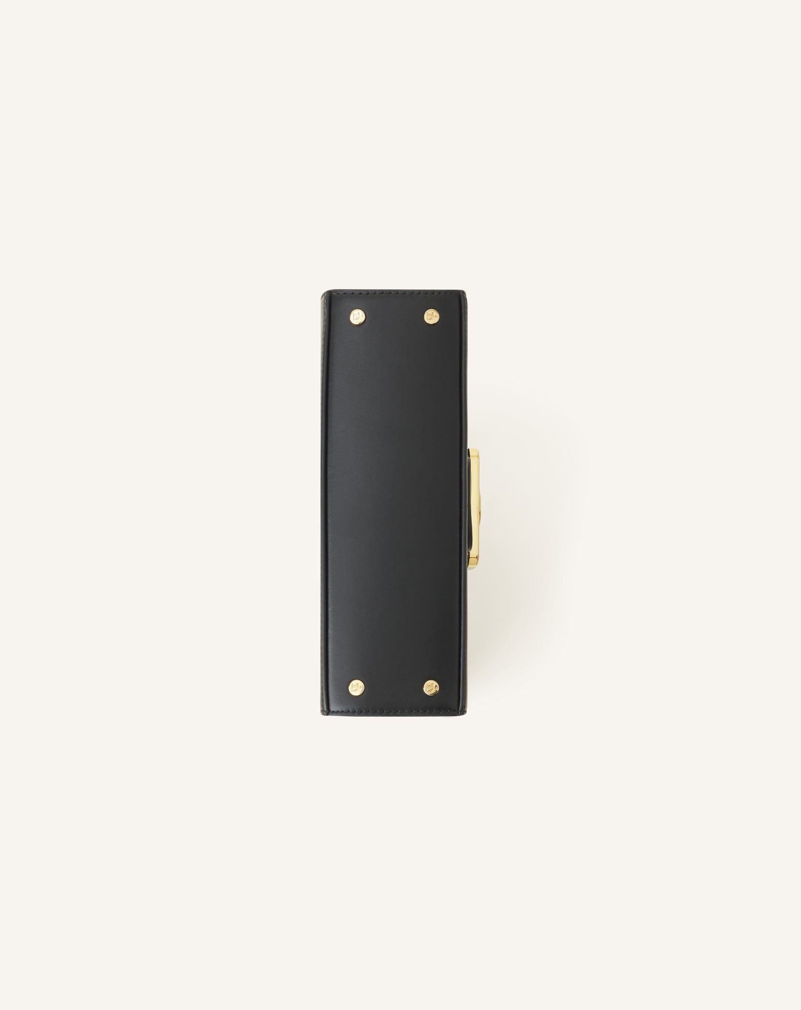 BLACK PENCIL CAT NANO BAG IN LEATHER