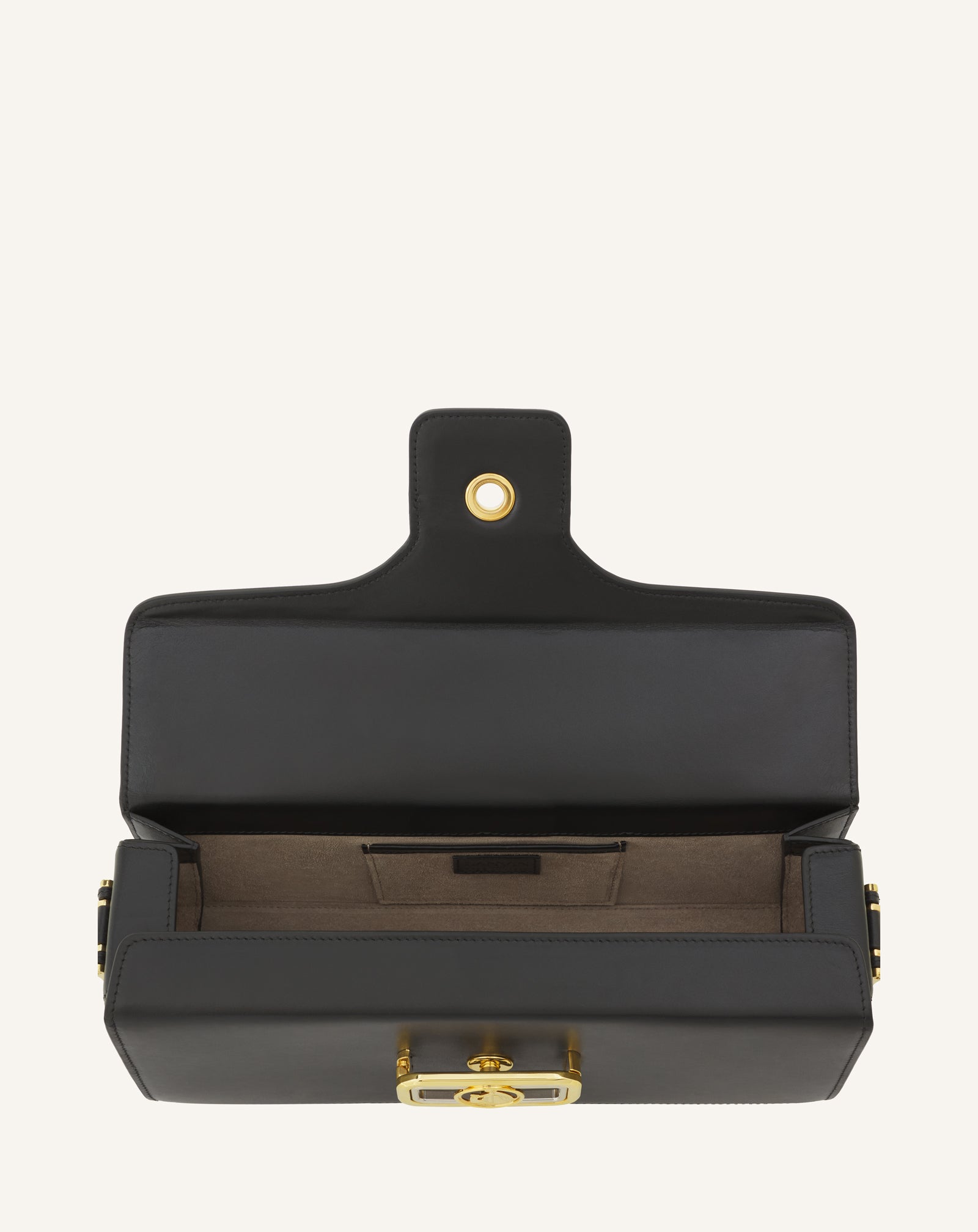 Pencil Cat Bag in box calf