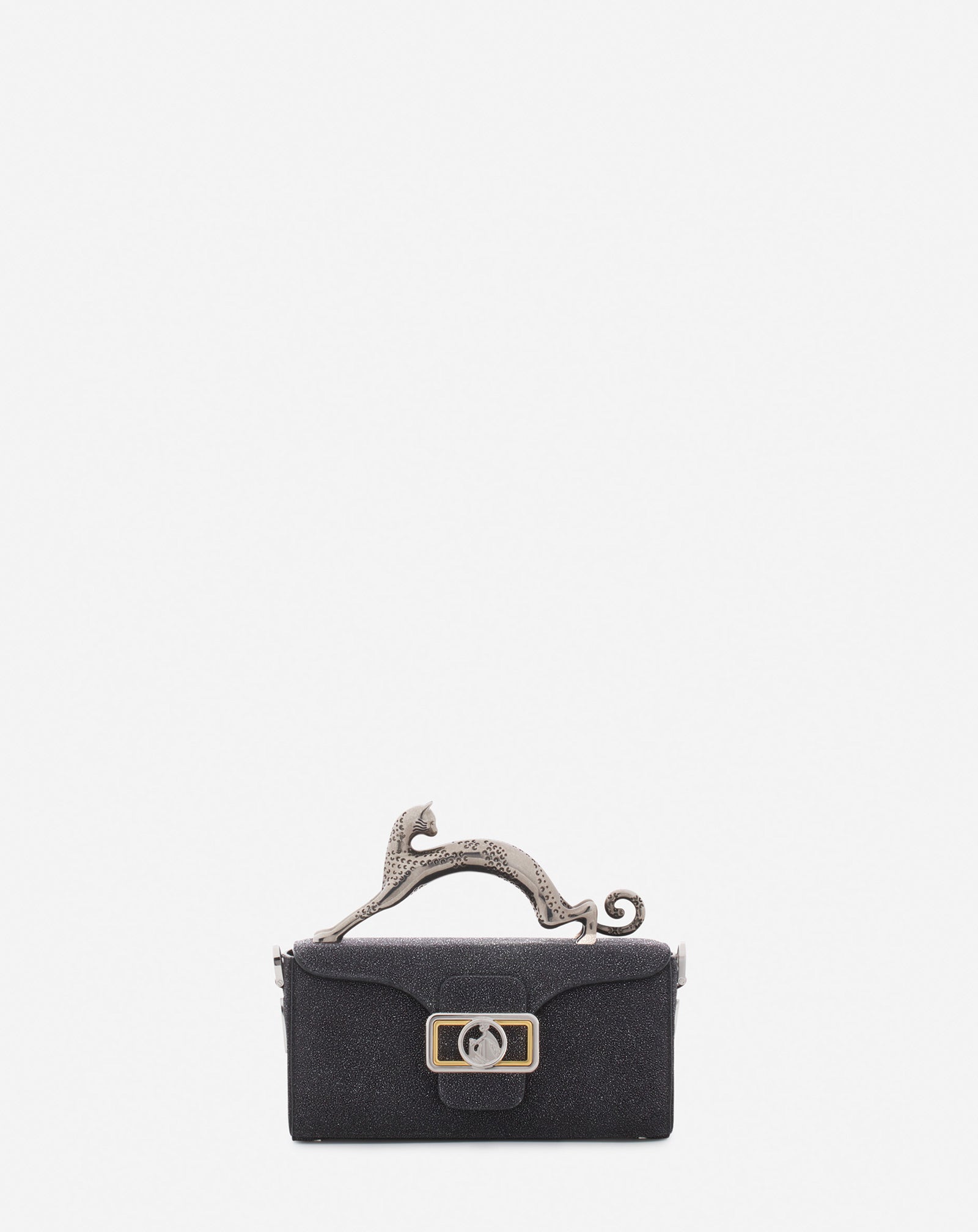 NANO PENCIL CAT BAG IN SUEDE LW-BGBRA3-GLLI-E2410U