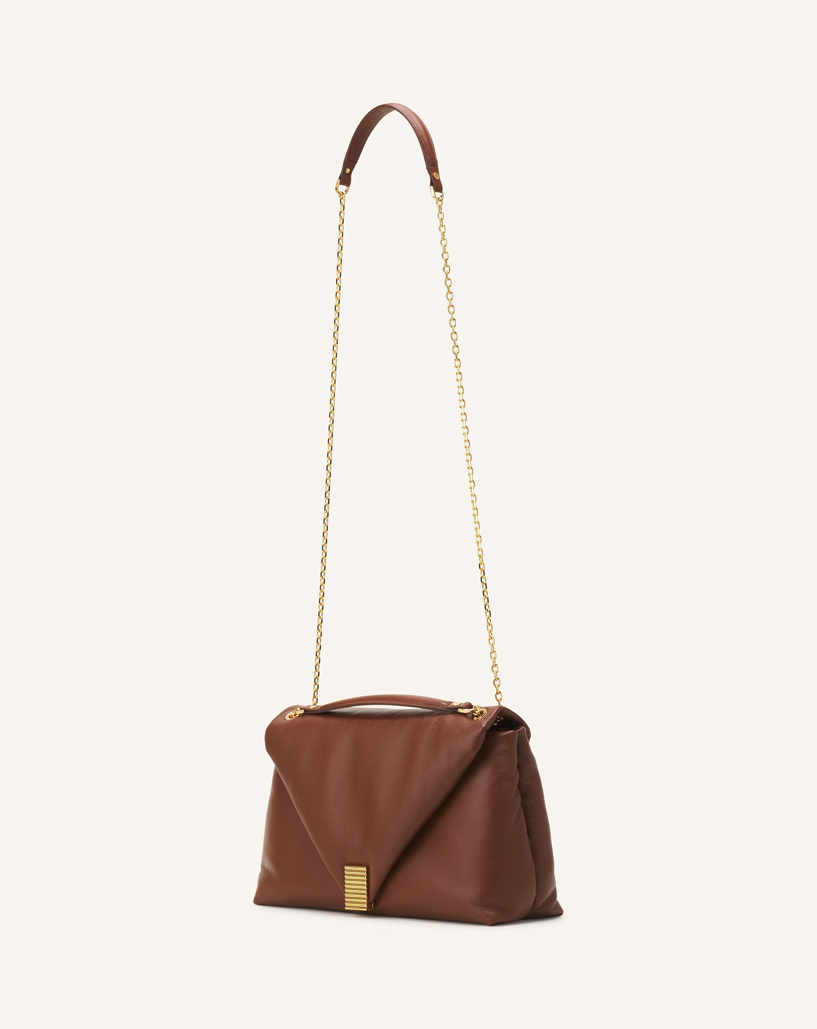 BROWN CONCERTO ARPÈGE SOFT LEATHER BAG