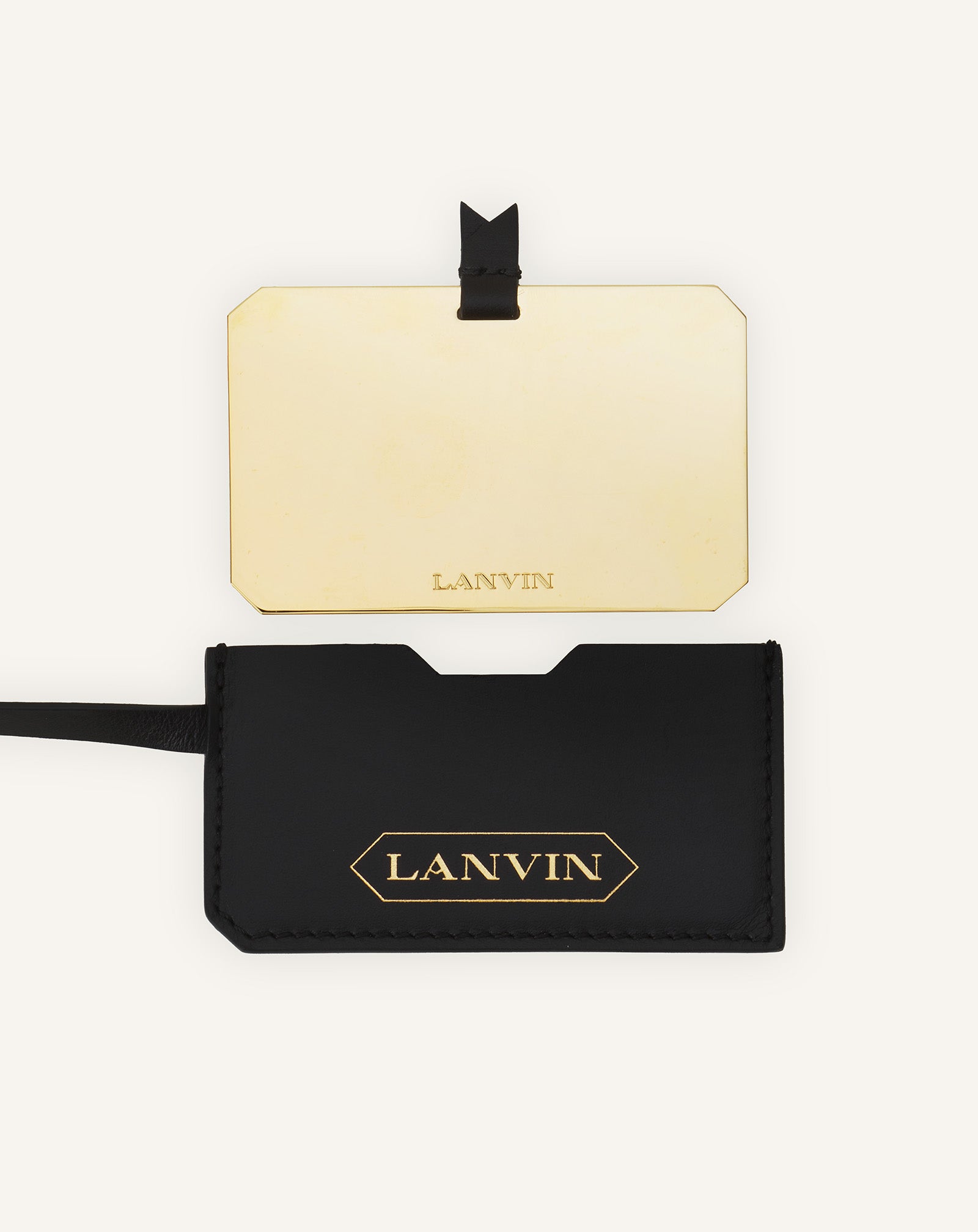BLACK CATCH NANO BY LANVIN BUCKET BAG IN SUEDE