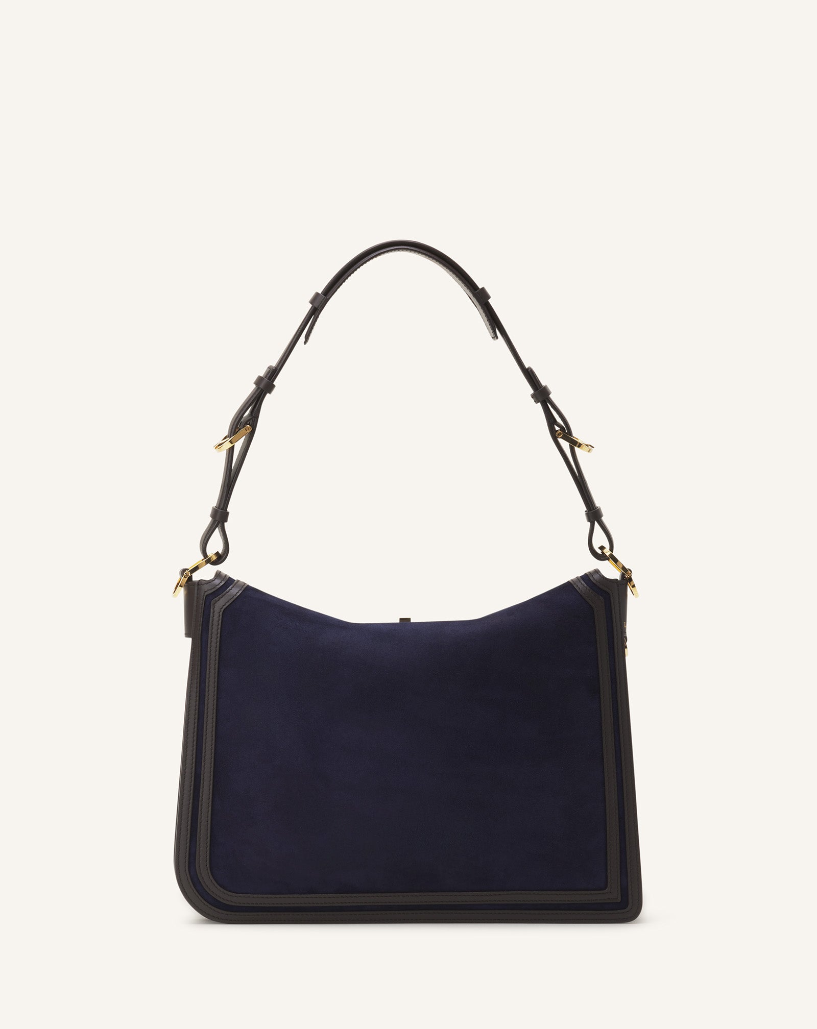 COMPAGNON ASYMMETRICAL BAG IN SUEDE