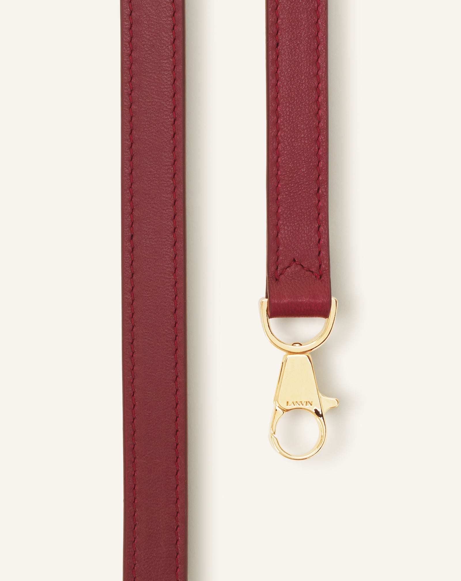 RED COMPAGNON 20 BAG IN PATENT LEATHER