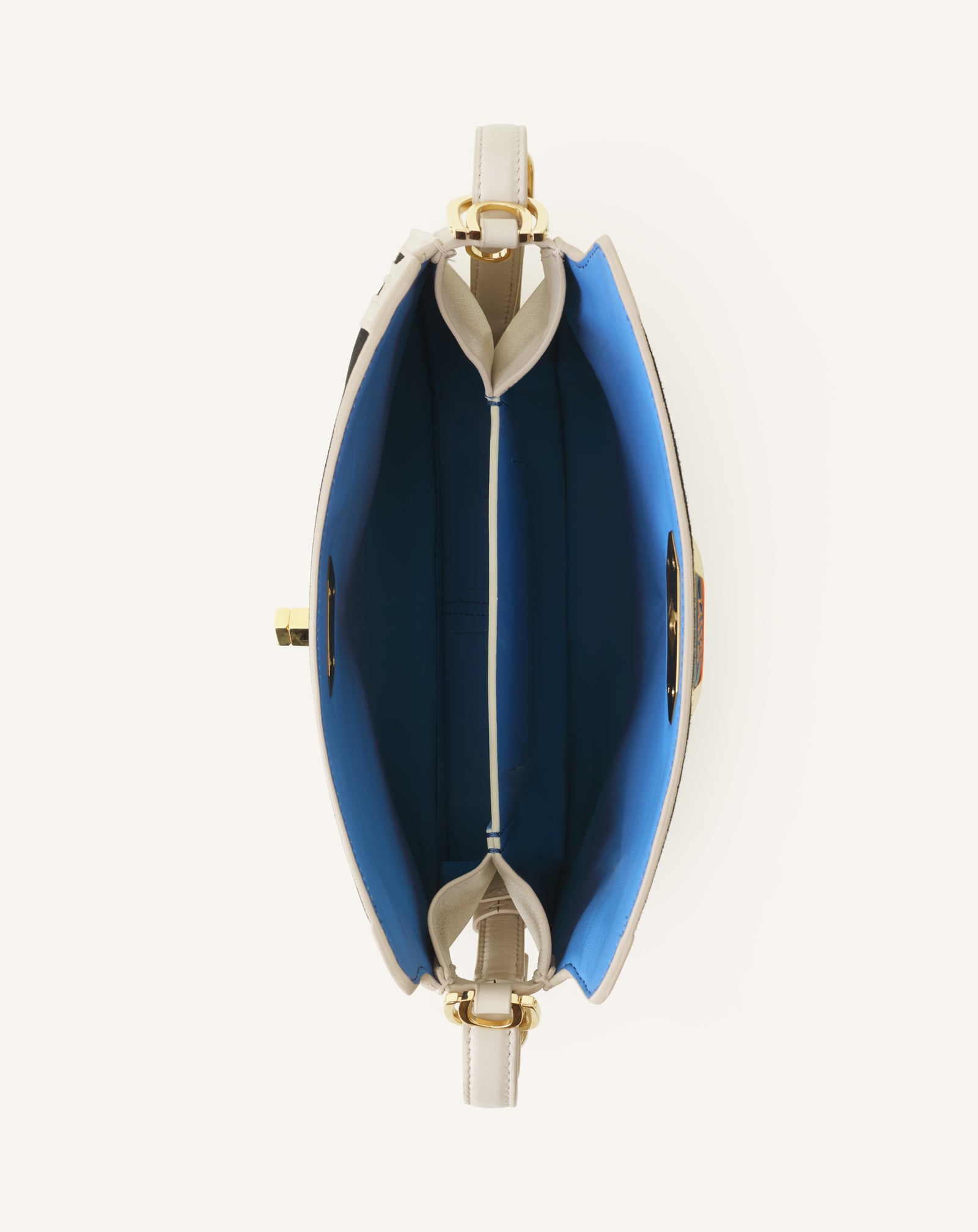 WHITE COMPAGNON 20 LEATHER BAG