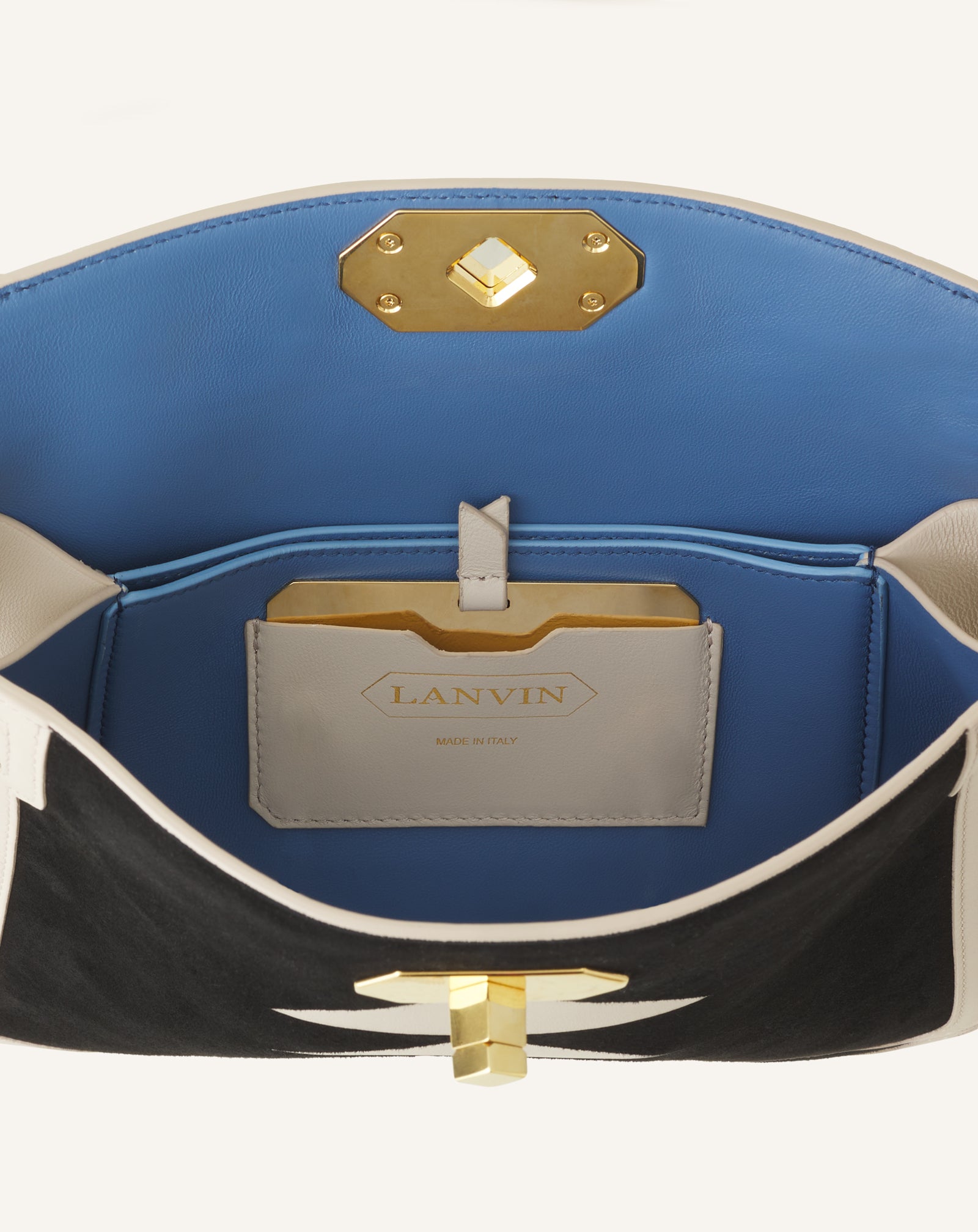 WHITE COMPAGNON 20 LEATHER BAG