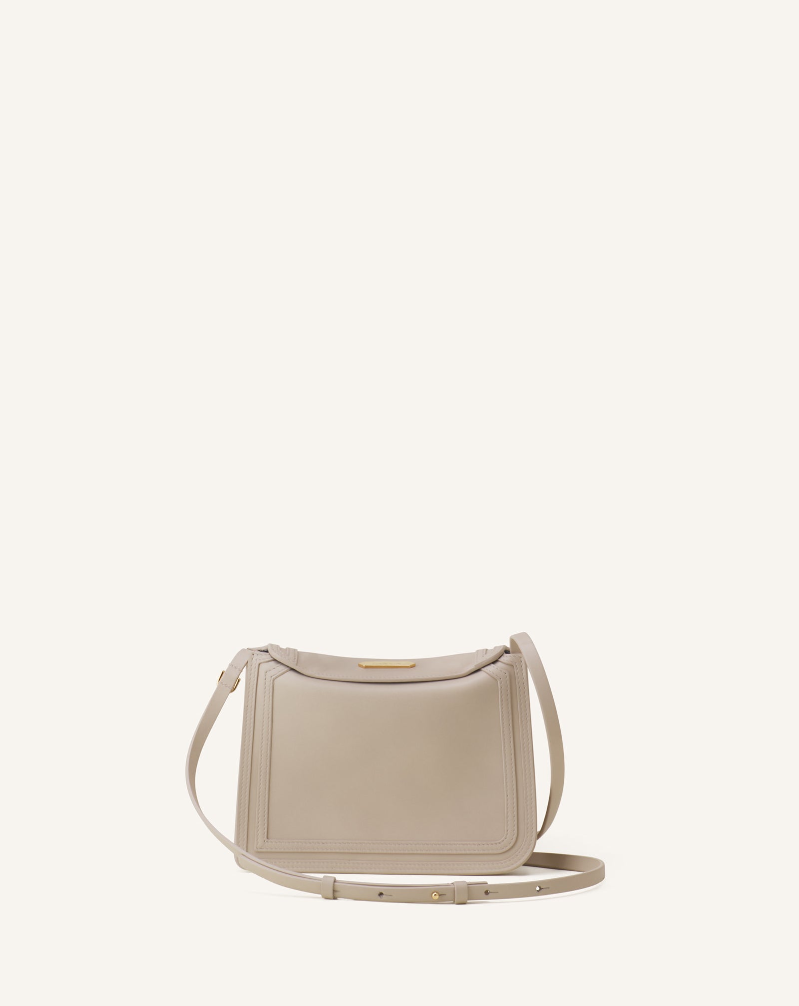 WHITE COMPAGNON 16 LEATHER BAG
