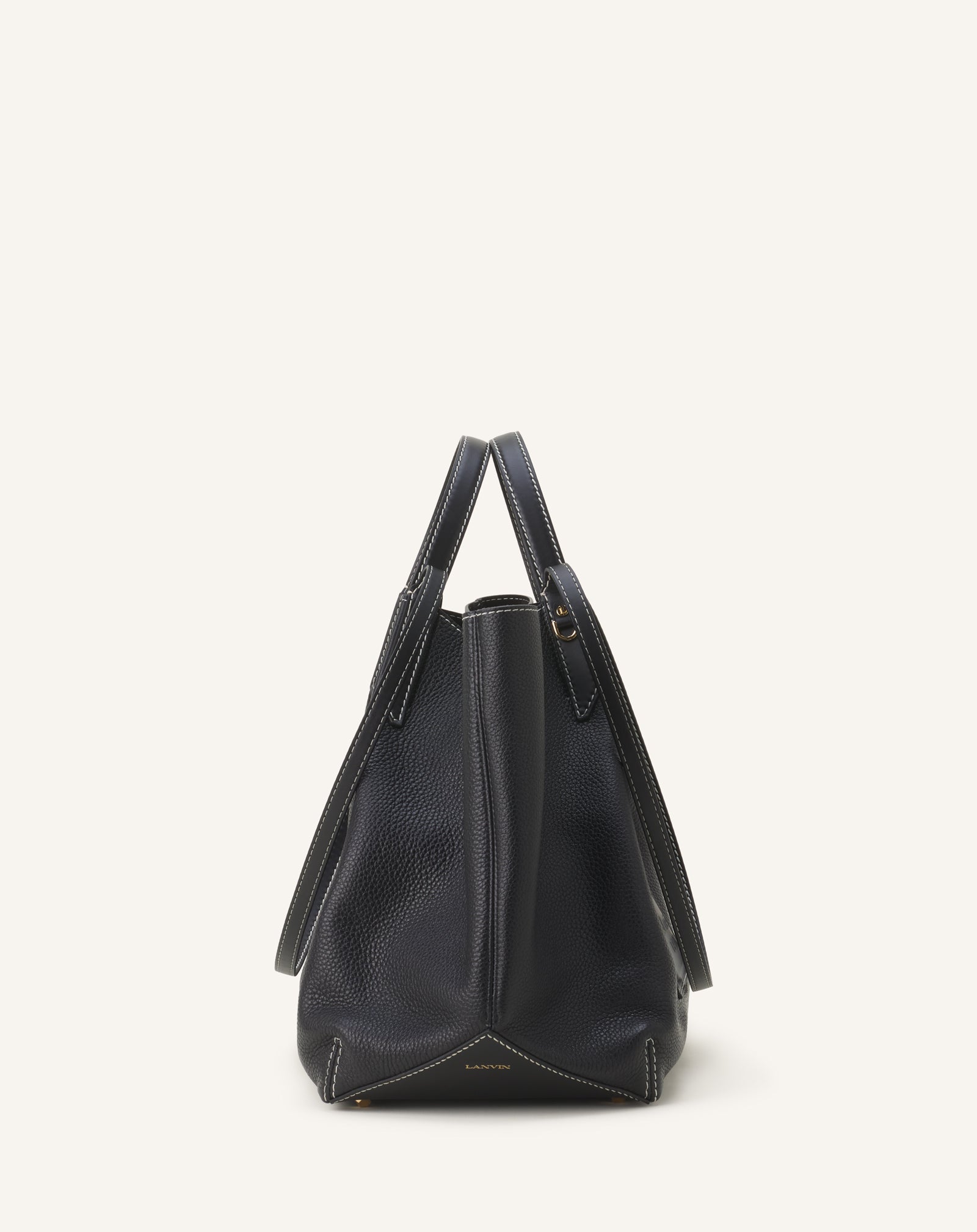 BLACK CATCH BY LANVIN TOTE BAG