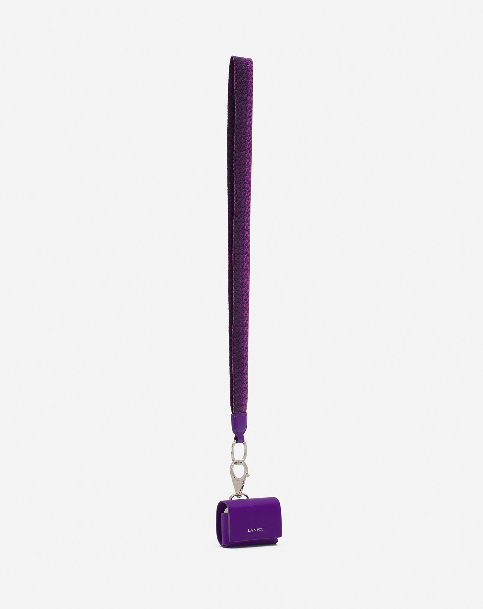 LANVIN SIGNATURE LEATHER CASE FOR AIRPODS PRO