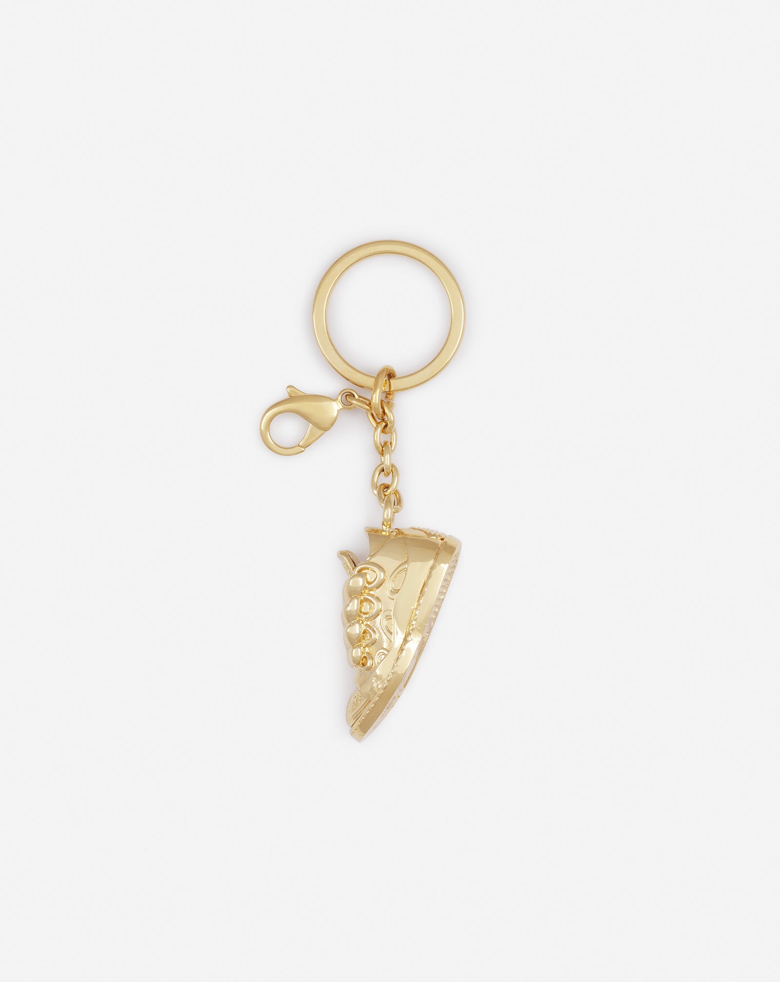 CURB SNEAKERS BRASS KEY RING