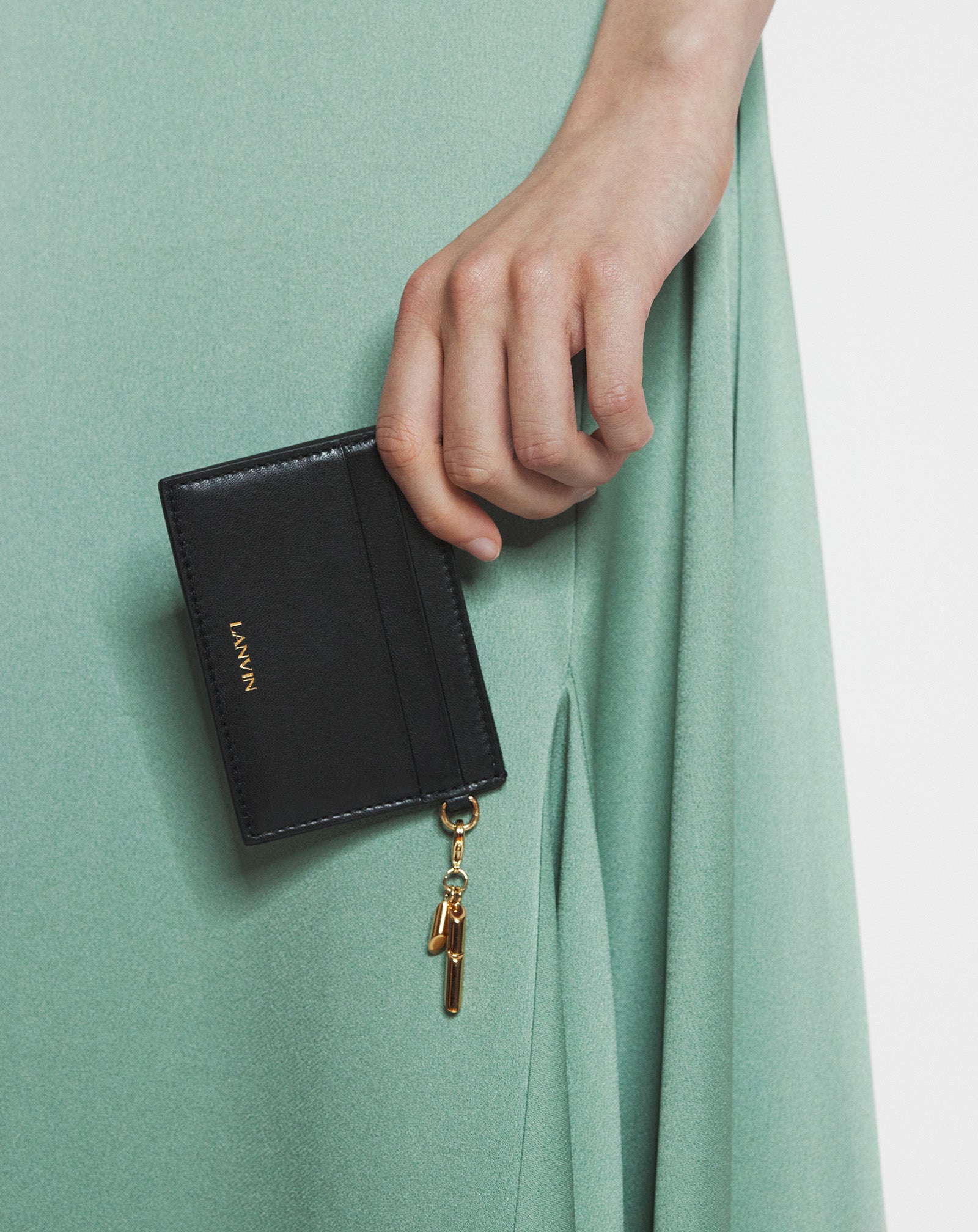 SÉQUENCE LEATHER CARDHOLDER