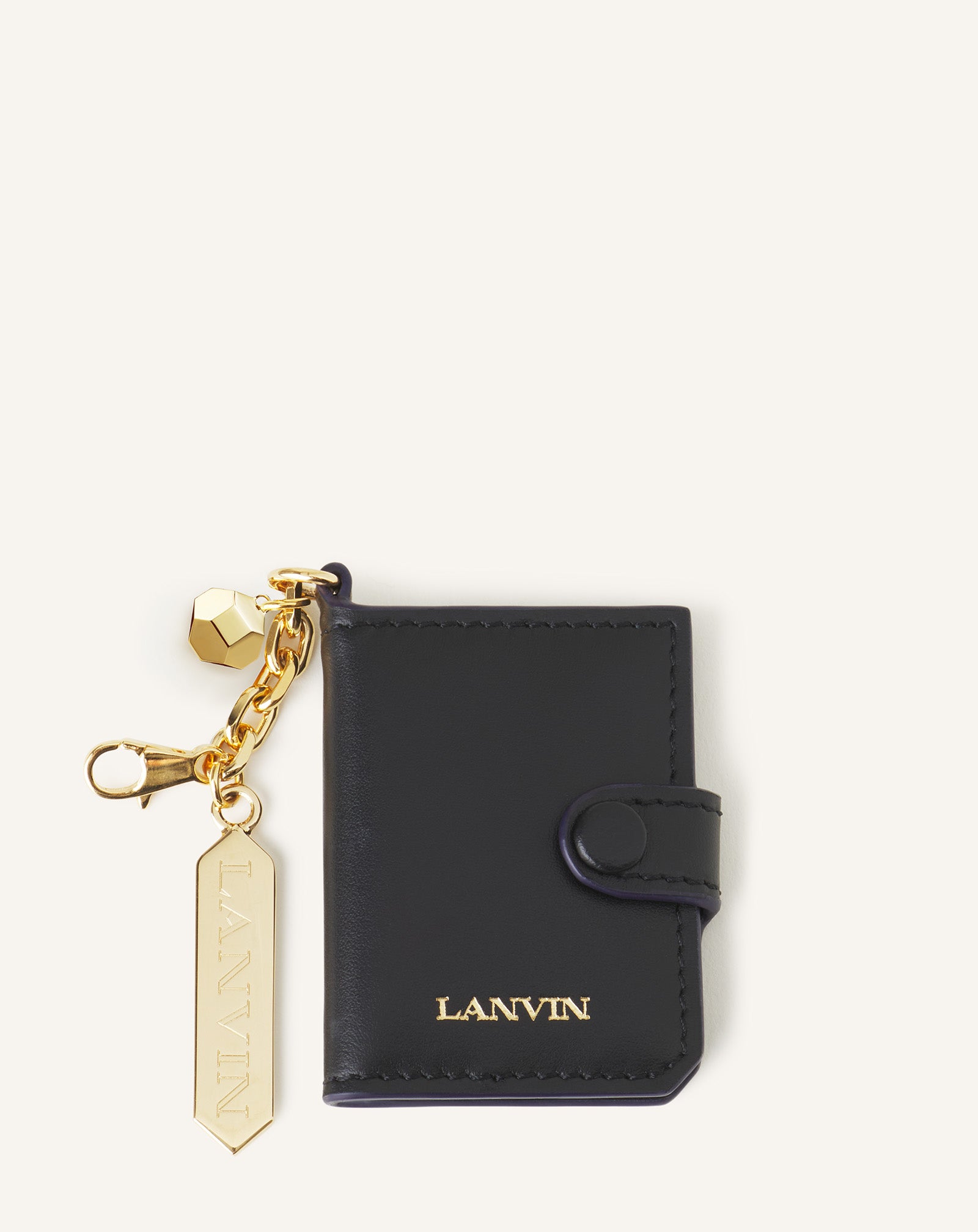 LANVIN LEATHER PHOTO HOLDER