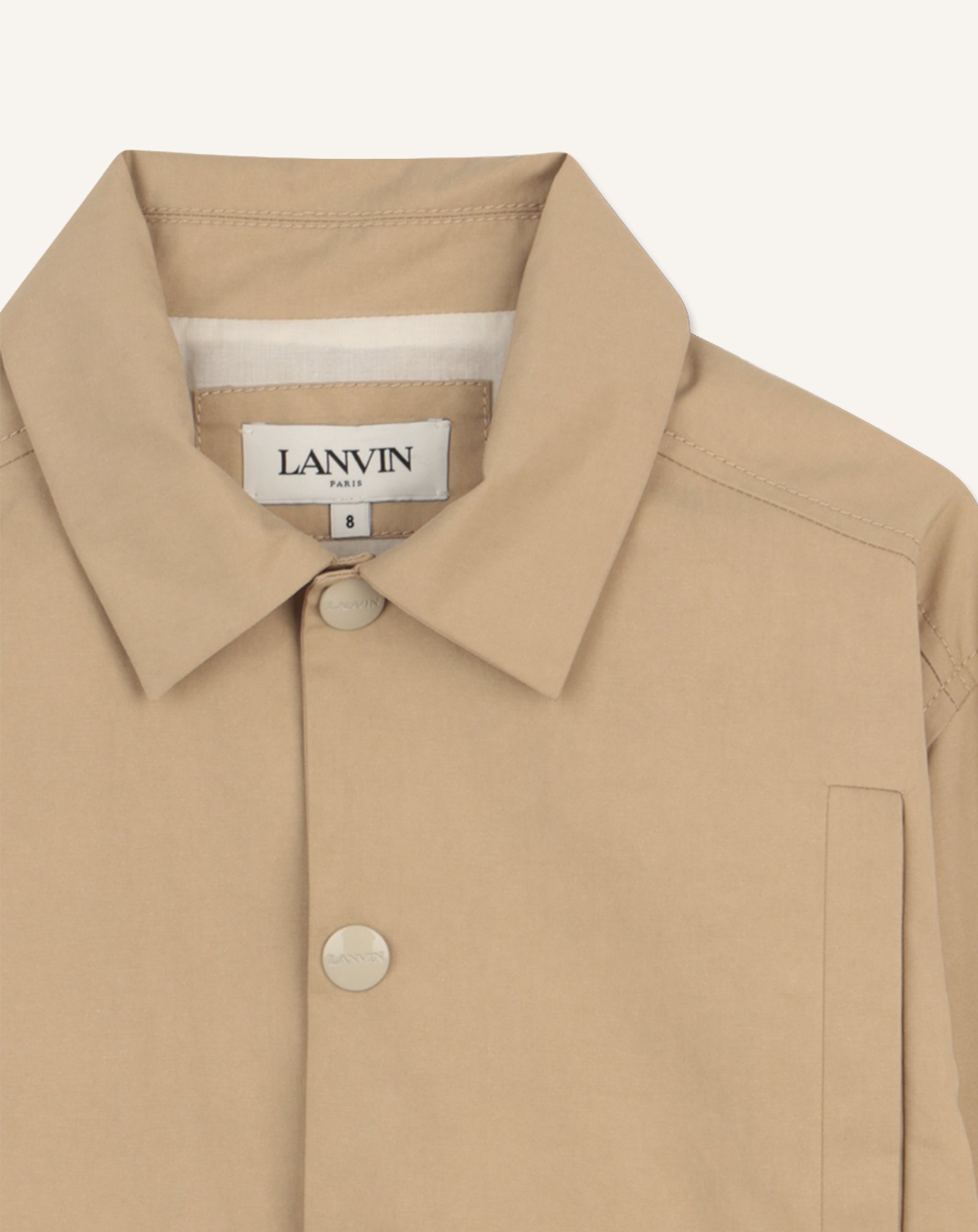 BEIGE VISCOSE JACKET