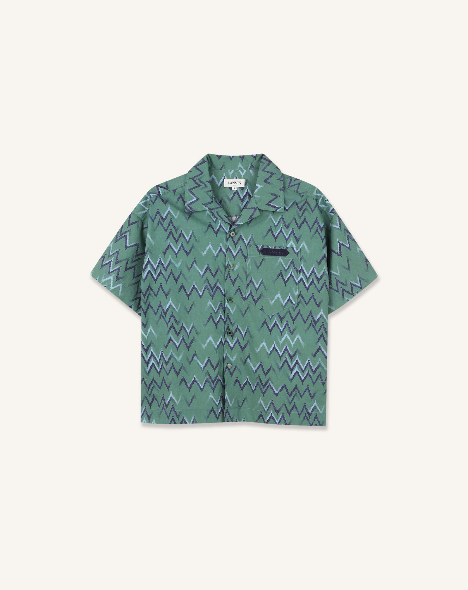 OVERSIZED PRINTED COTTON SHIRT