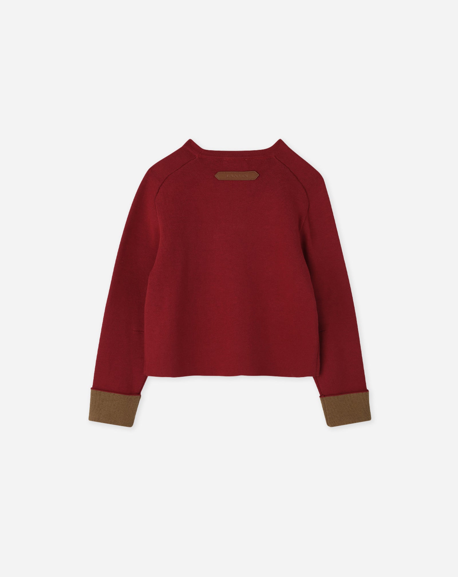 RED KNITTED SWEATER