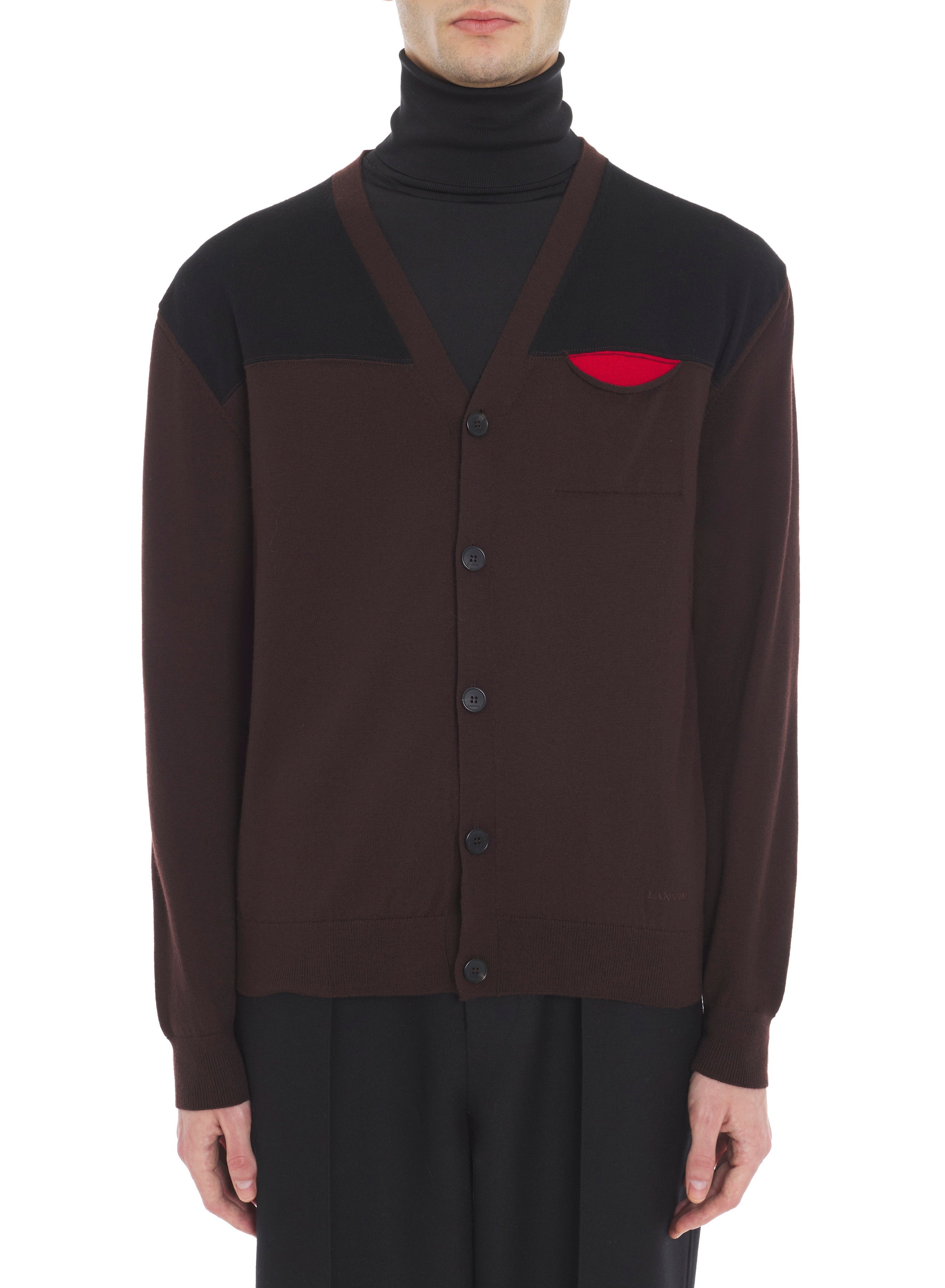 BICOLOR CARDIGAN