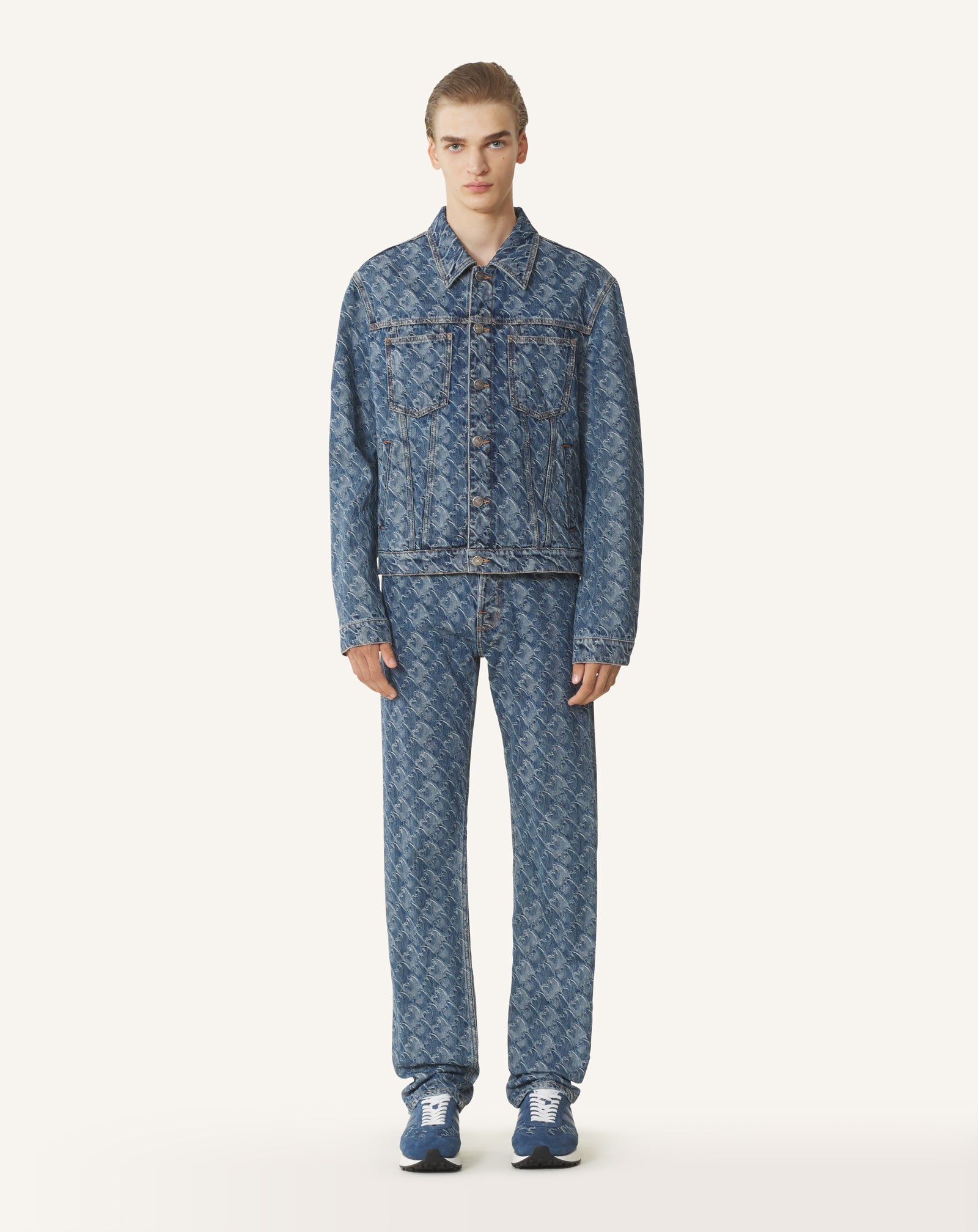 LUNAR YEAR JACQUARD DENIM JACKET