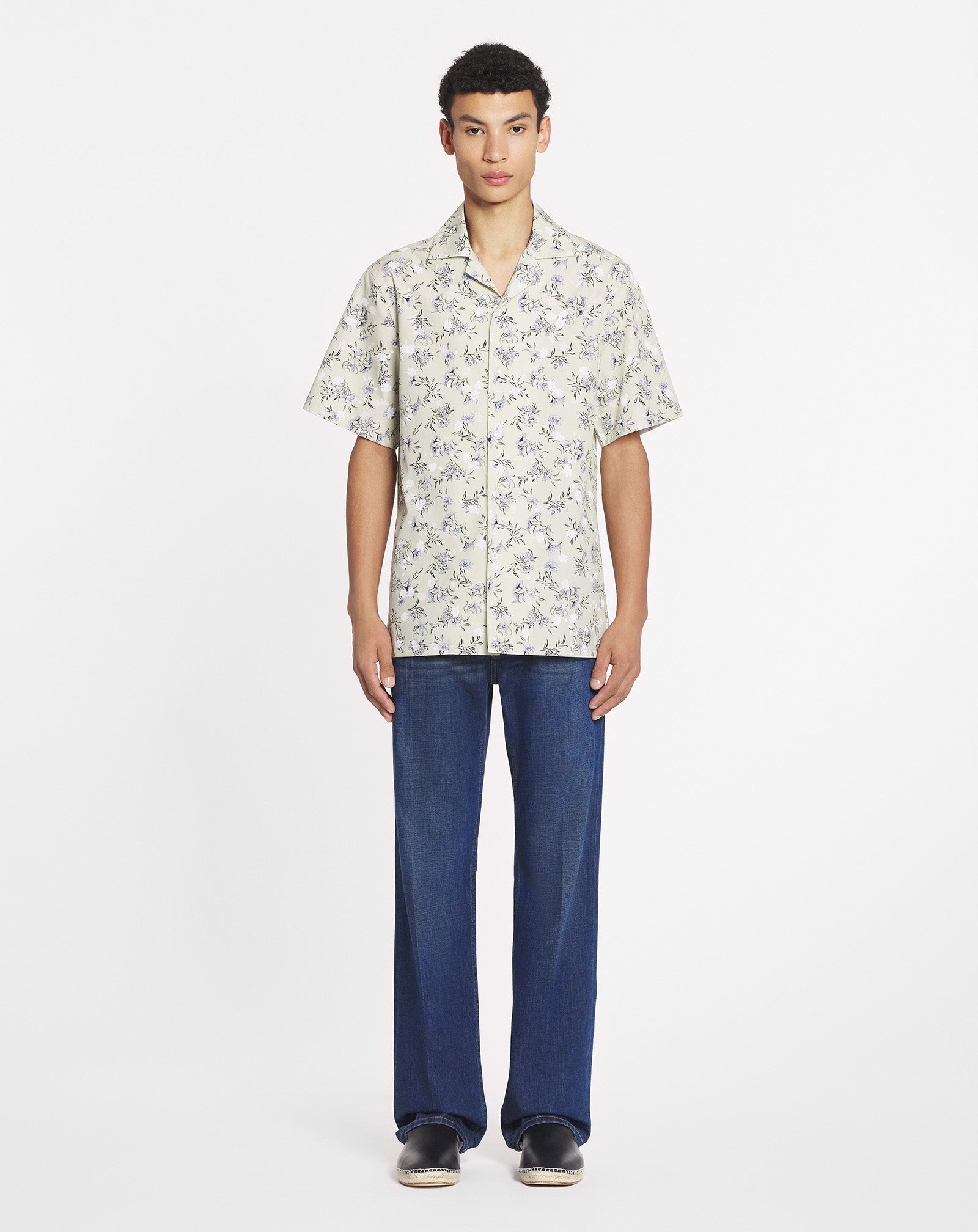 PRINTED COTTON SHIRT