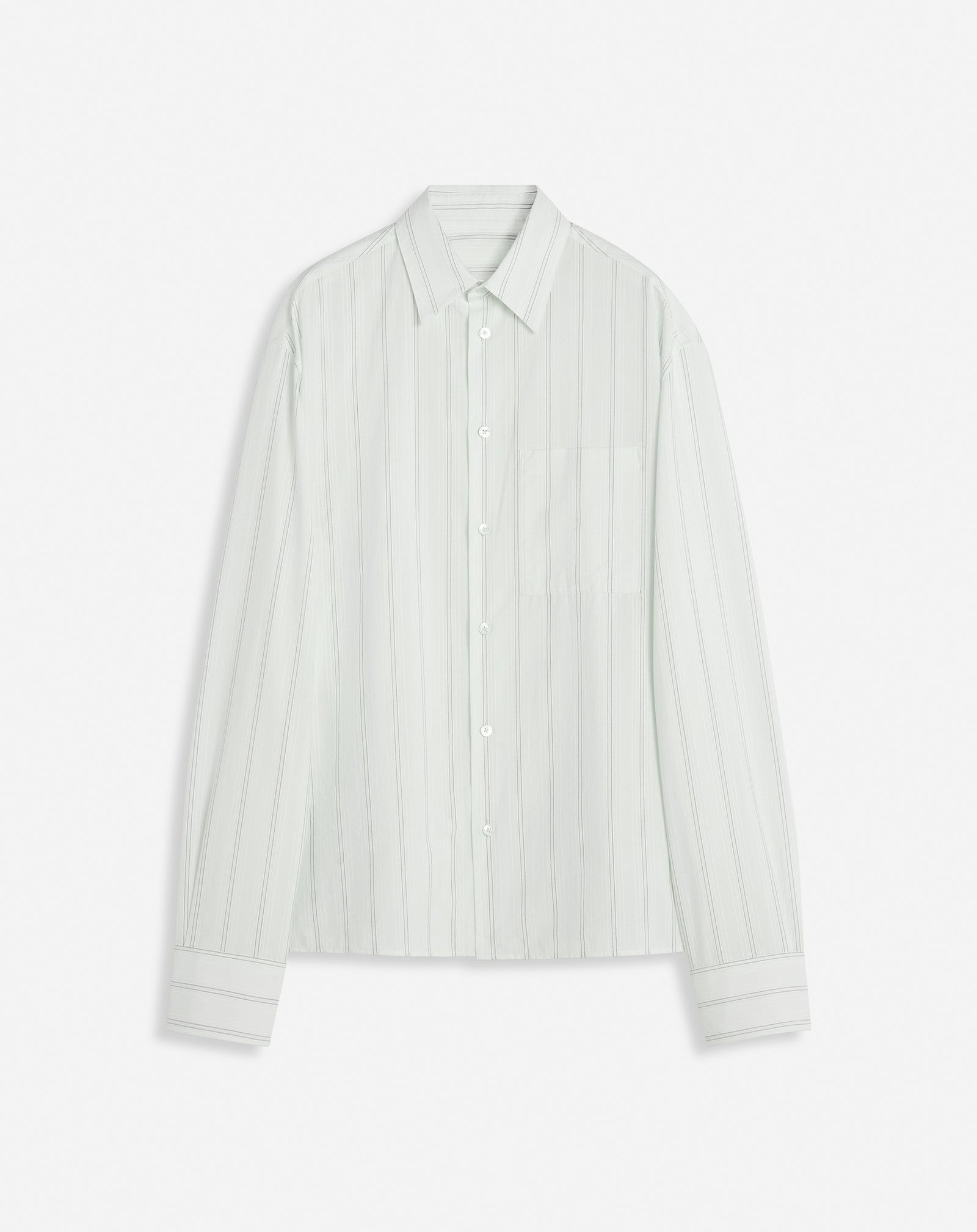 STRAIGHT COTTON SHIRT