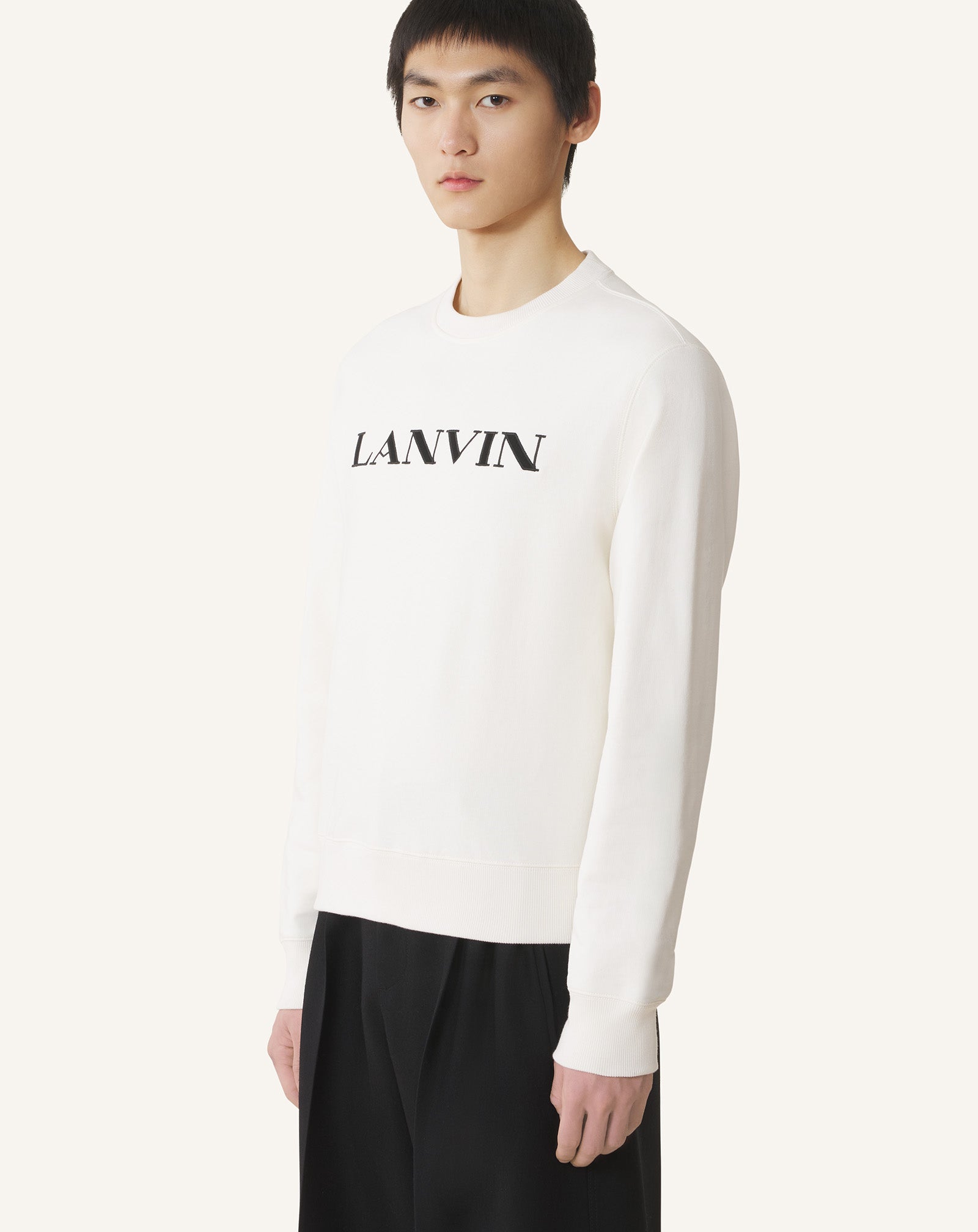 LANVIN EMBROIDERED SWEATSHIRT