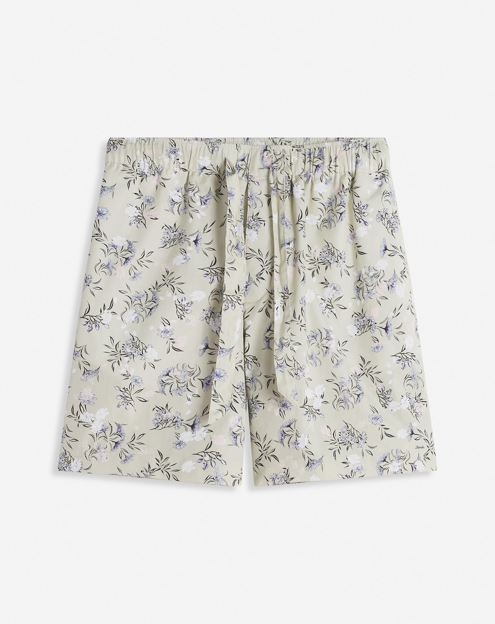 PRINTED COTTON SHORTS