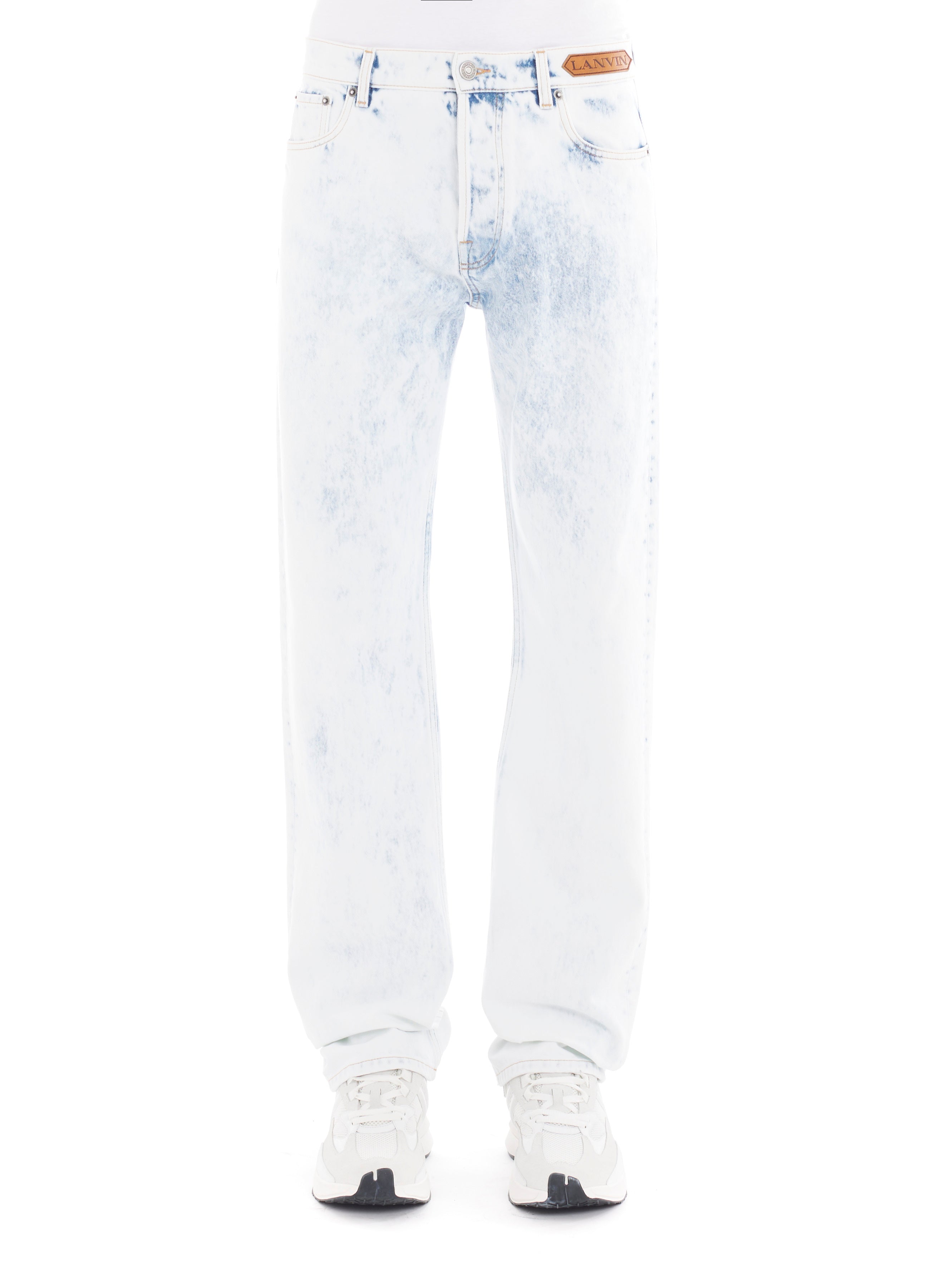 DENIM REGULAR TROUSERS