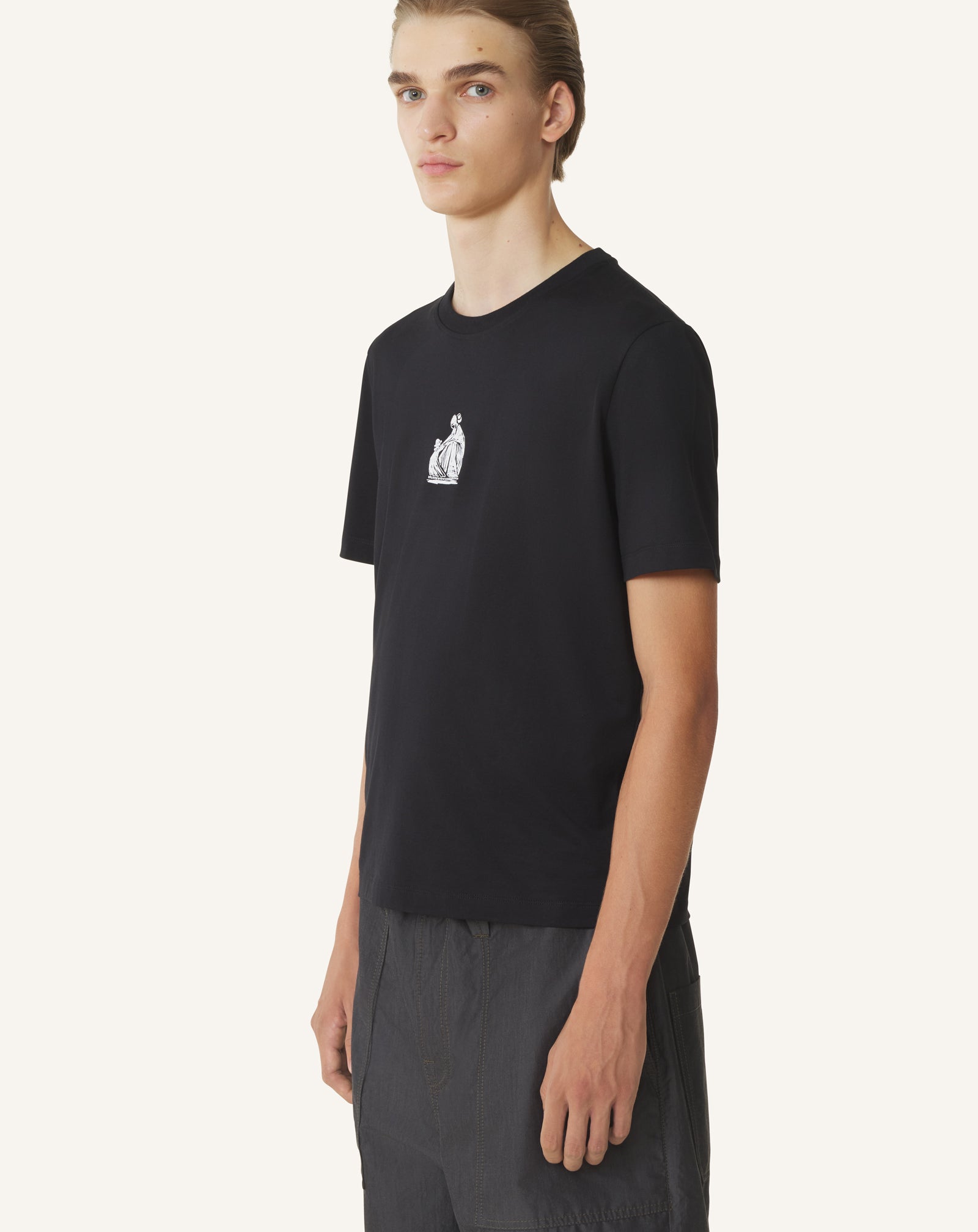 BLACK MOTHER AND DAUGHTER T-SHIRT