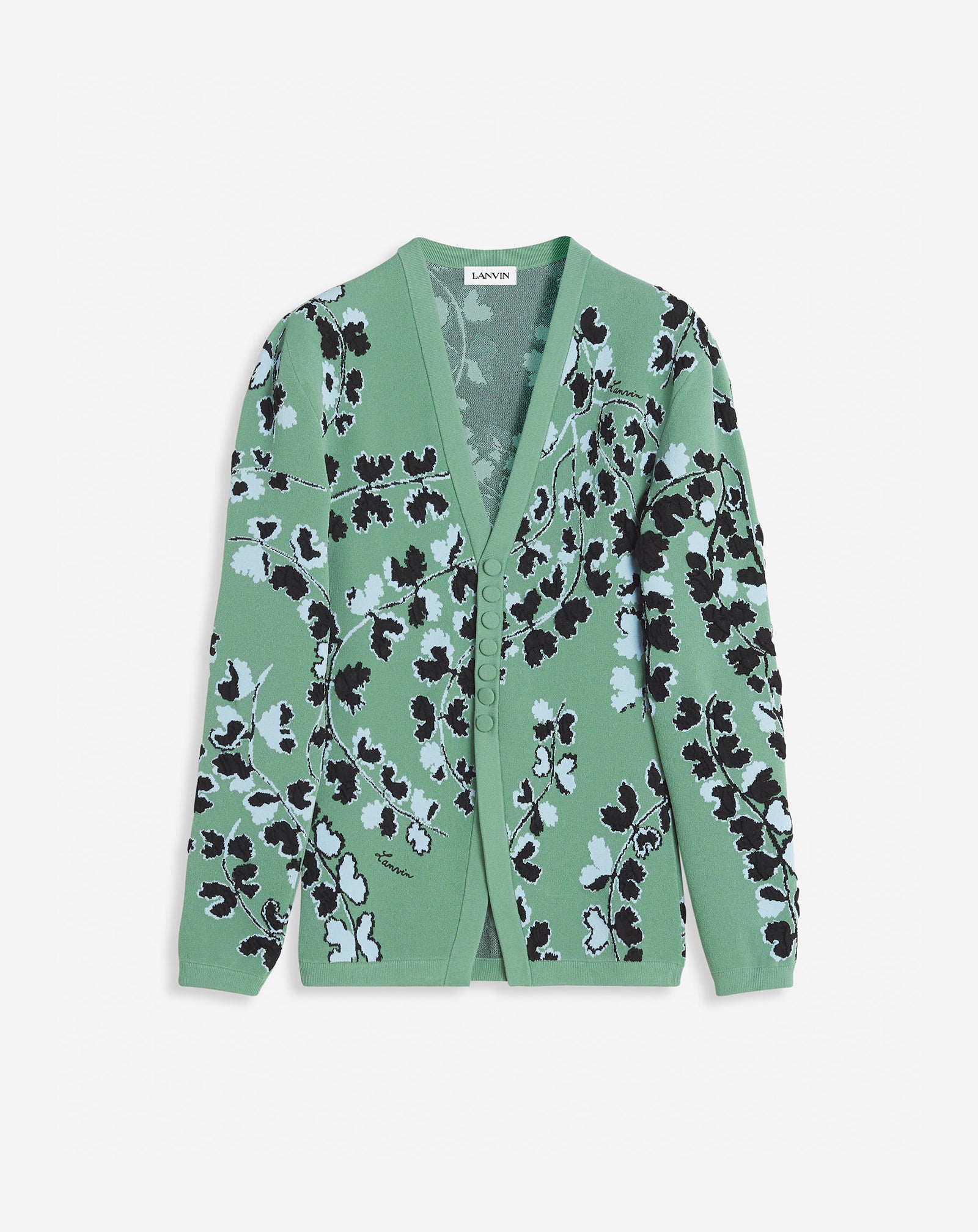TAILORED JACQUARD CARDIGAN RW-CA0035-K056-P25414S
