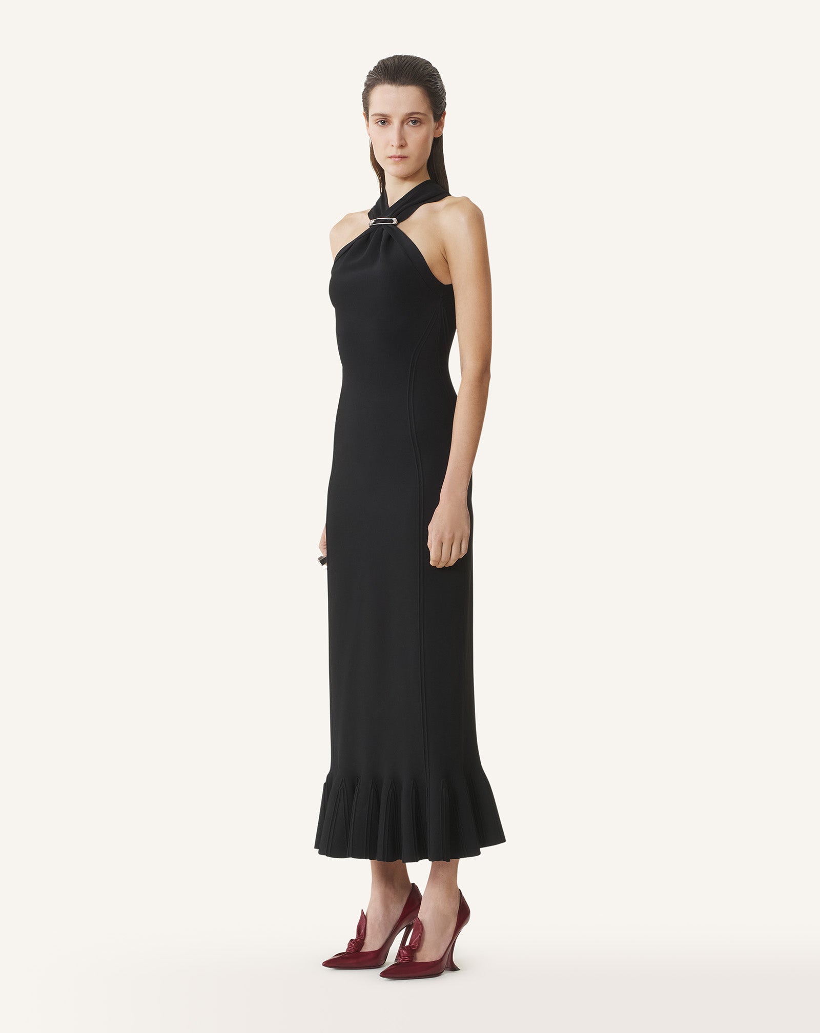 LONG VISCOSE DRESS