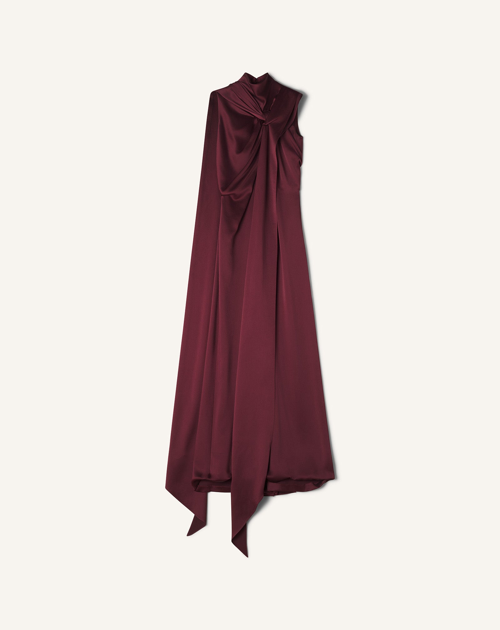 LONG JUMPSUIT IN SATIN