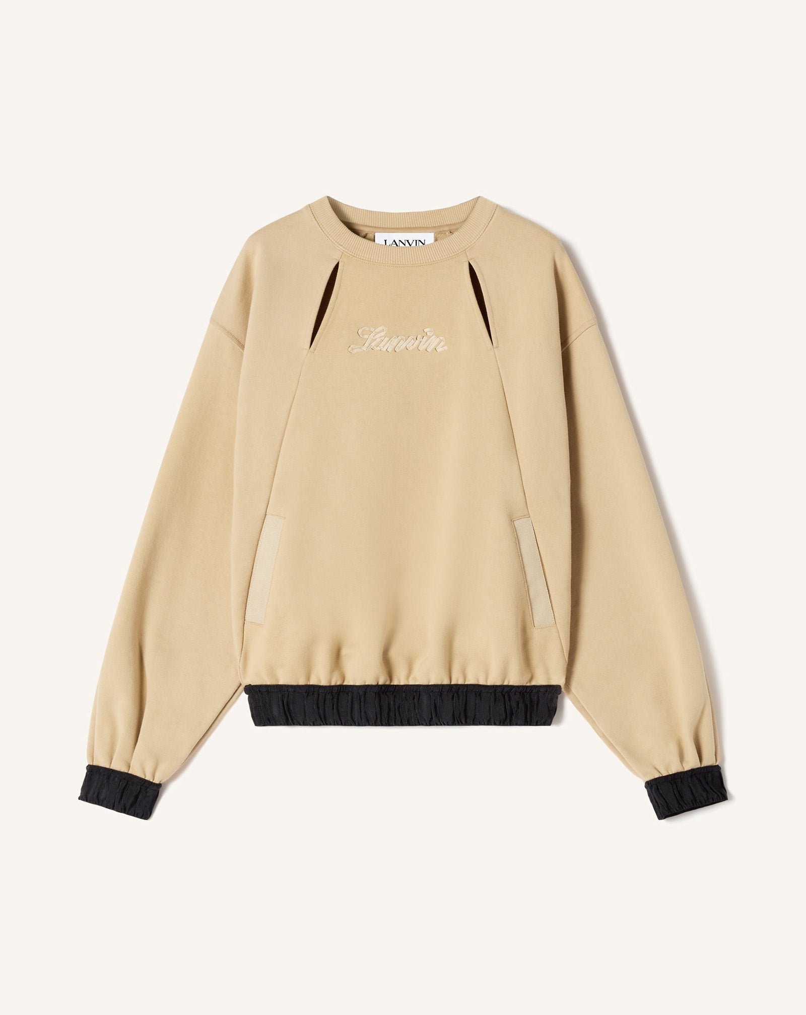 LANVIN RIBBON SWEATSHIRT