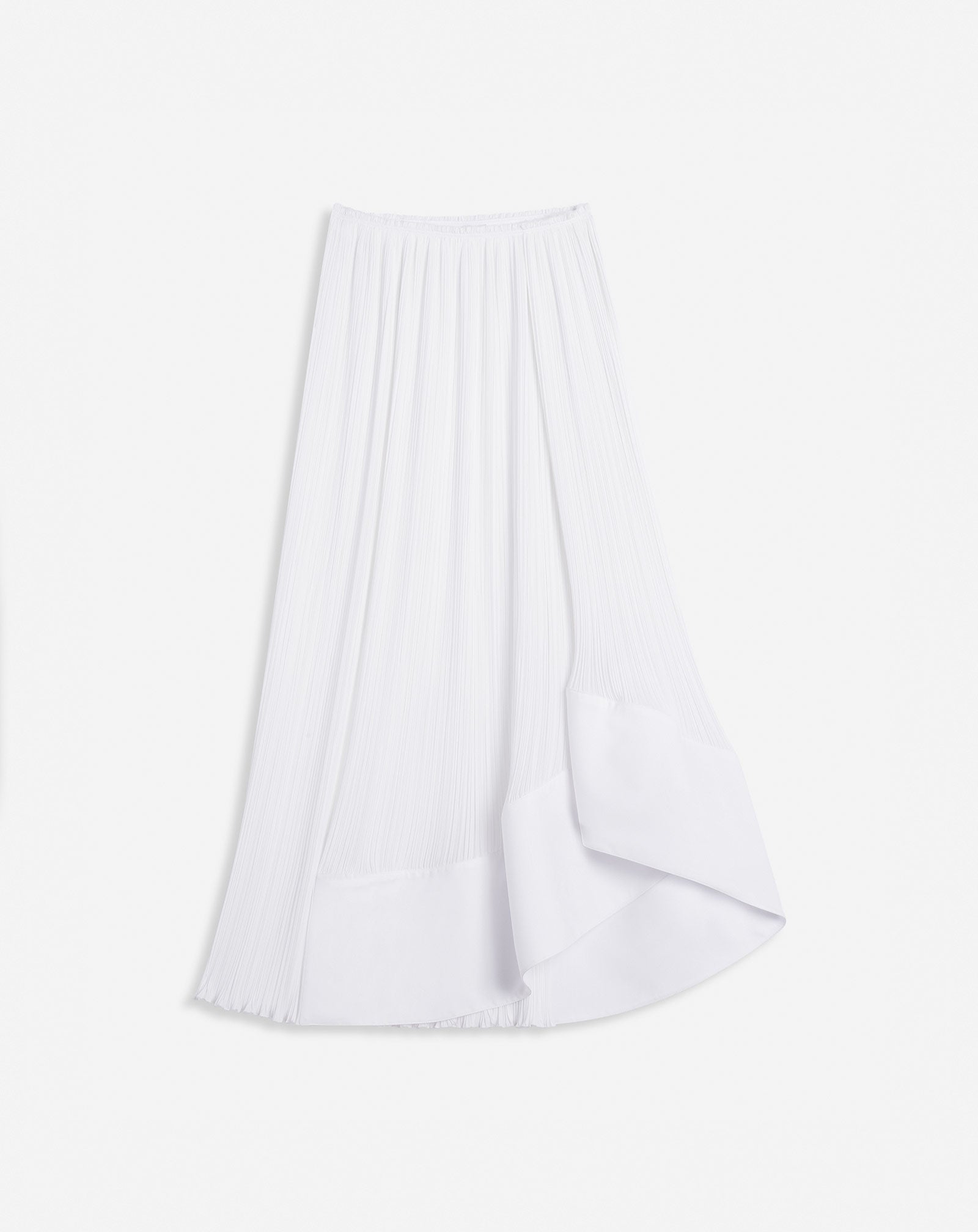 PLEATED MIDI SKIRT