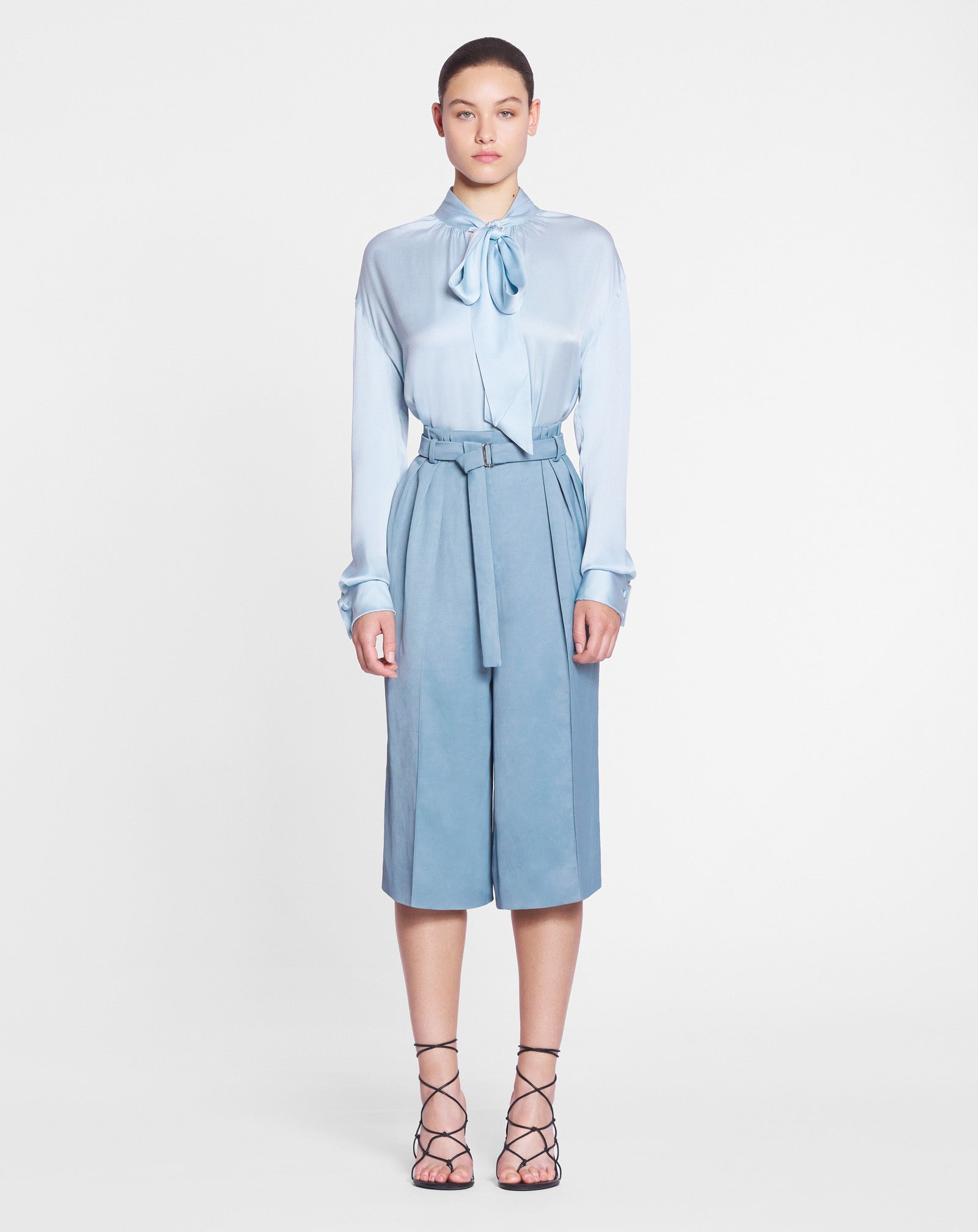 ASCOT COLLAR BLOUSE