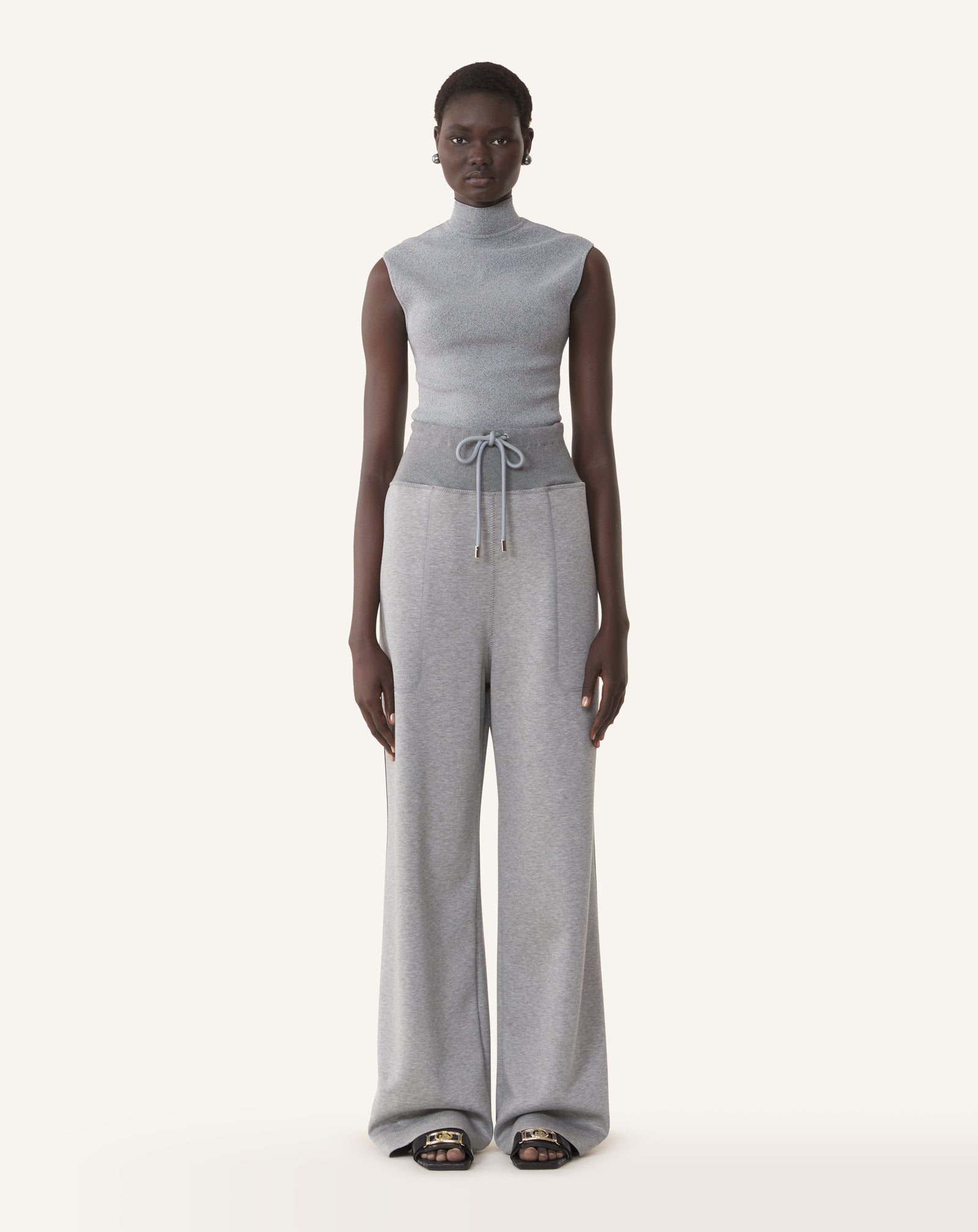 WIDE JOGGING SUIT IN DOUBLE-FACED JERSEY
