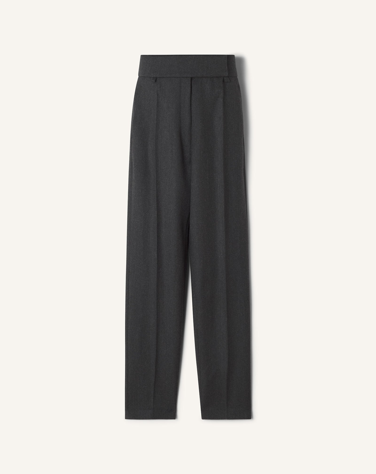 CIGARETTE PANTS IN FLANNEL