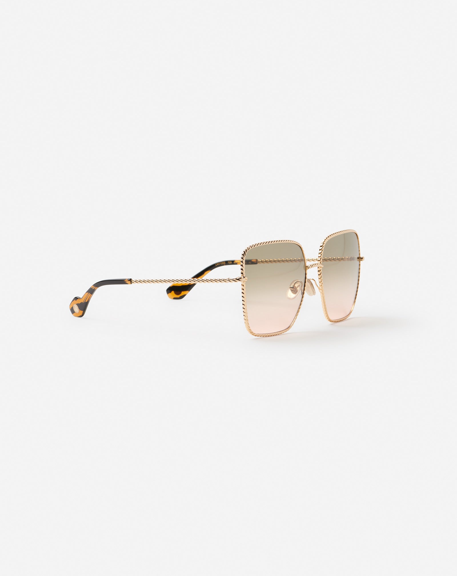 TWIST SUNGLASSES, GOLD/PINK