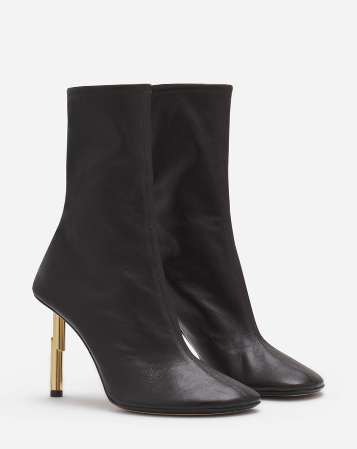 LEATHER SEQUENCE BY LANVIN ANKLE BOOTS